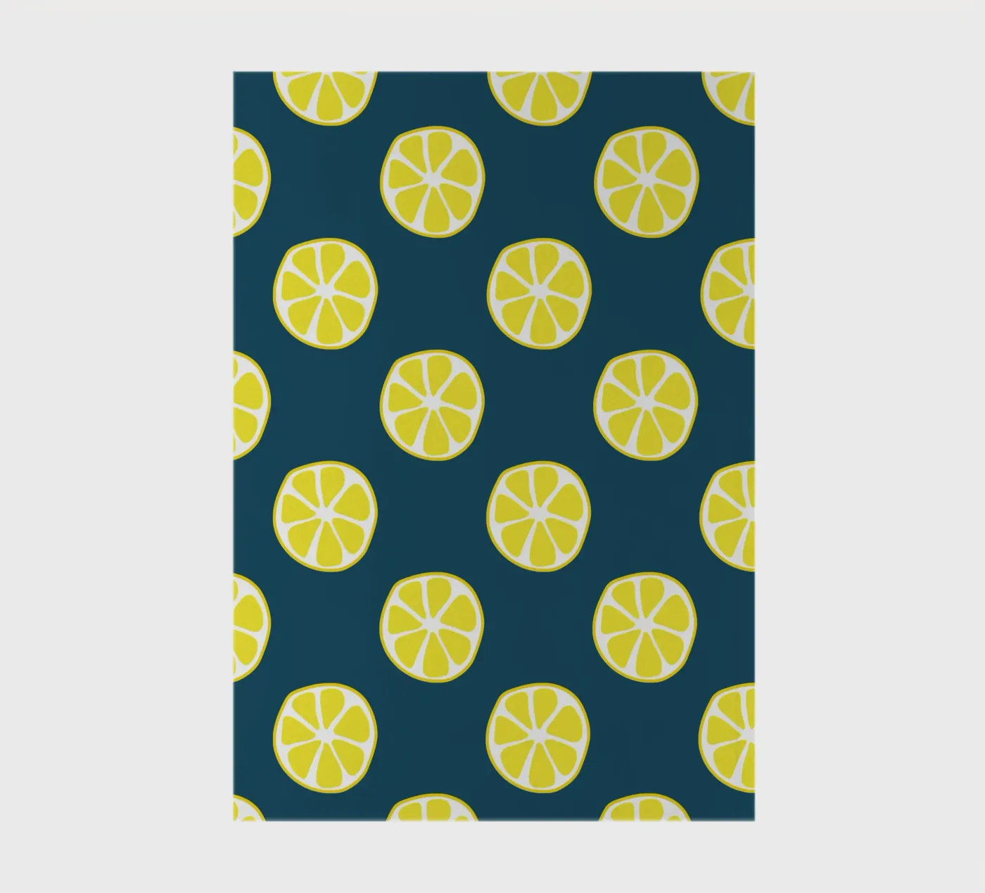 Lemon pattern Notizbuch von Little Dean