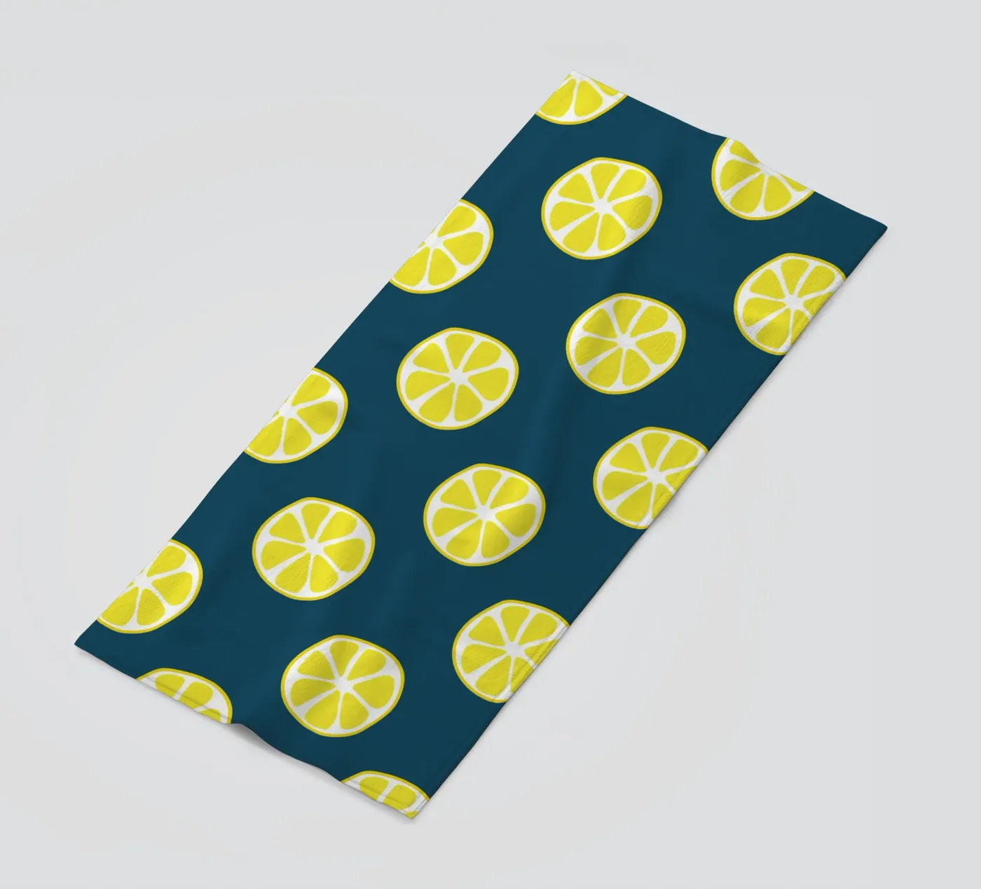 Lemon pattern Strandtuch von Little Dean