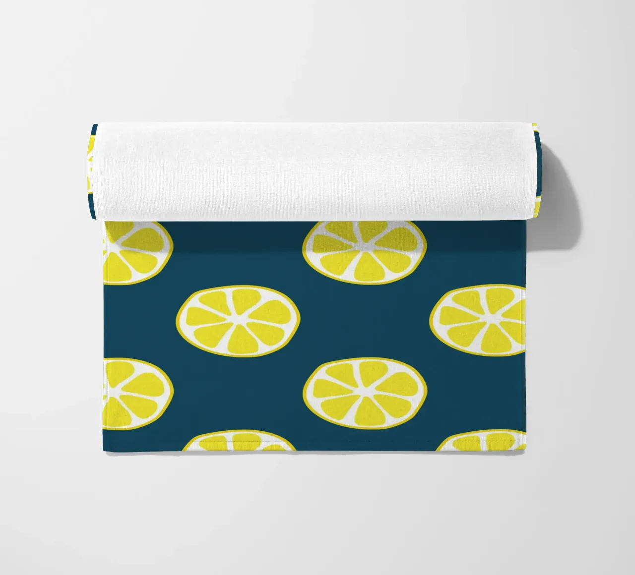 Lemon pattern telo mare da Little Dean