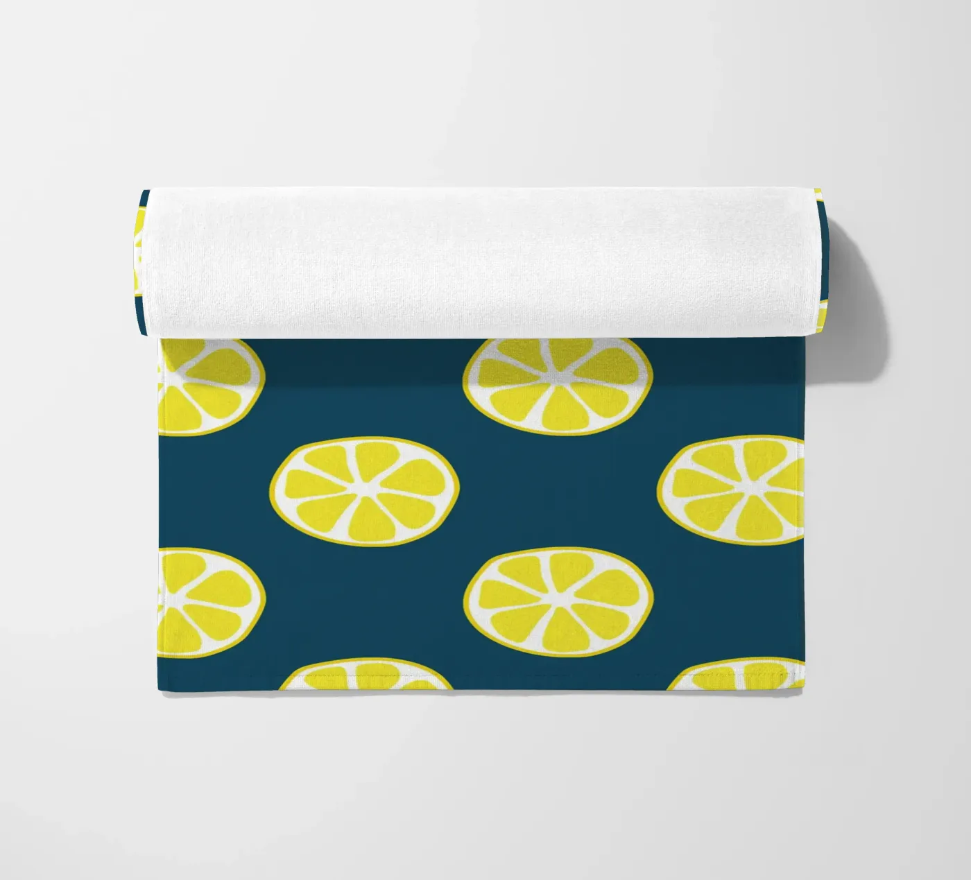 Lemon pattern Strandtuch von Little Dean
