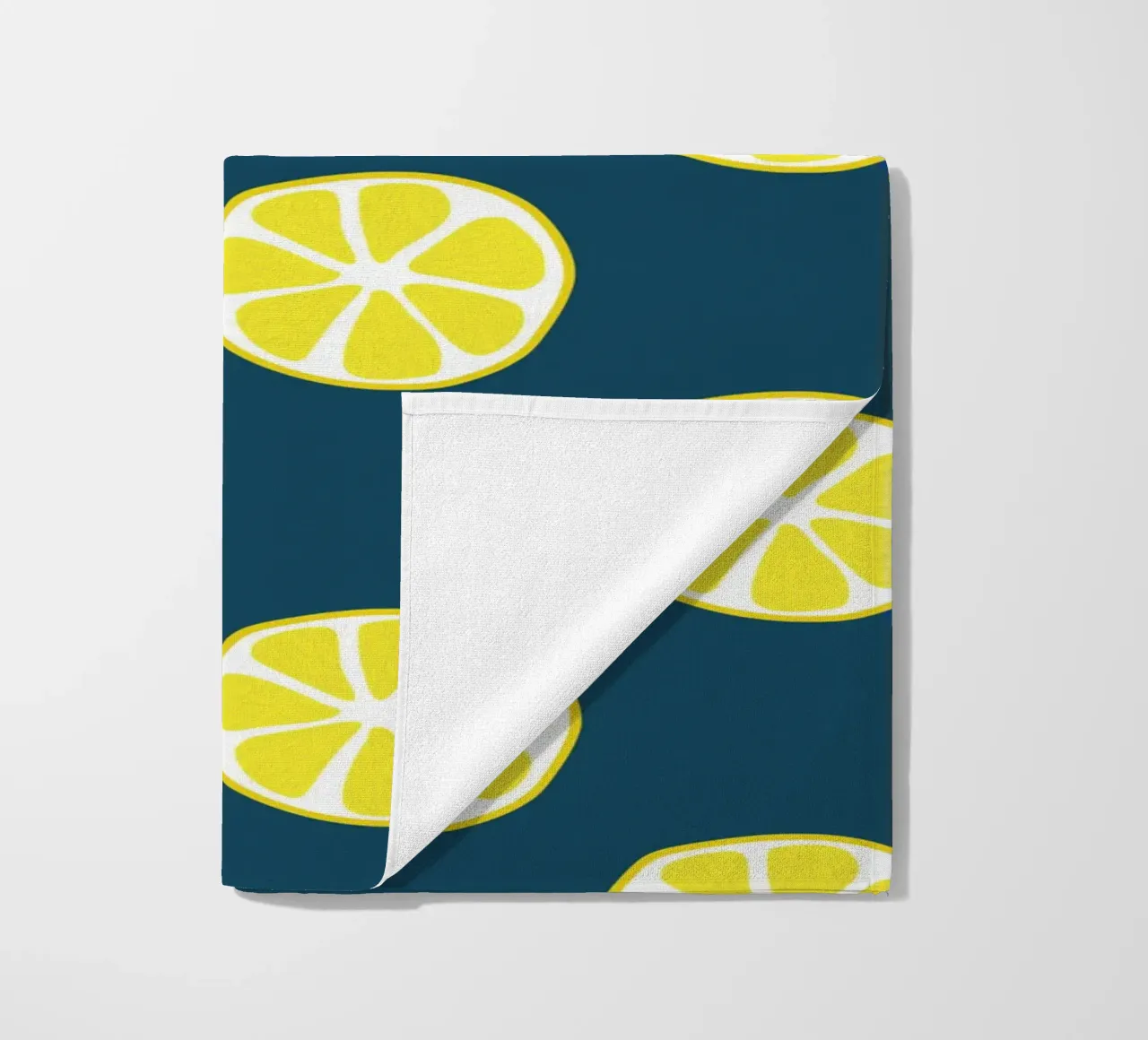 Motivo del limone telo mare da Little Dean