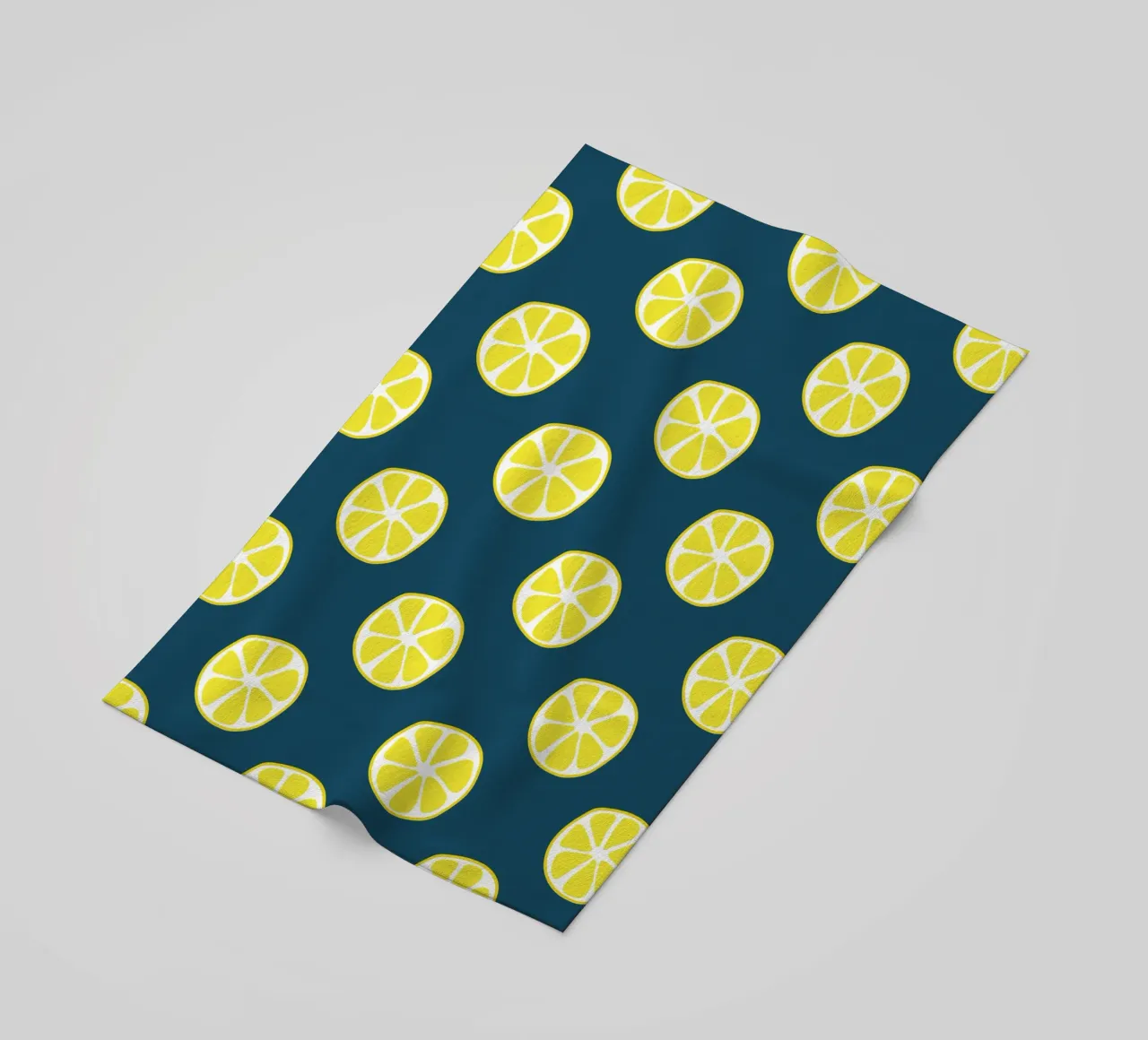 Lemon pattern telo mare da Little Dean