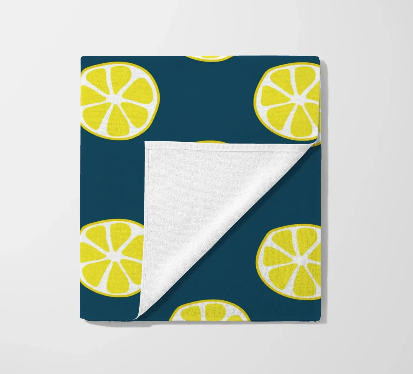 Lemon pattern Strandtuch von Little Dean