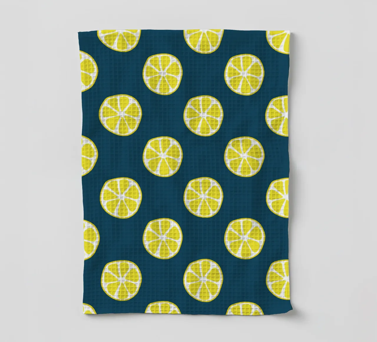 Zitronenmuster Geschirrtuch von Little Dean