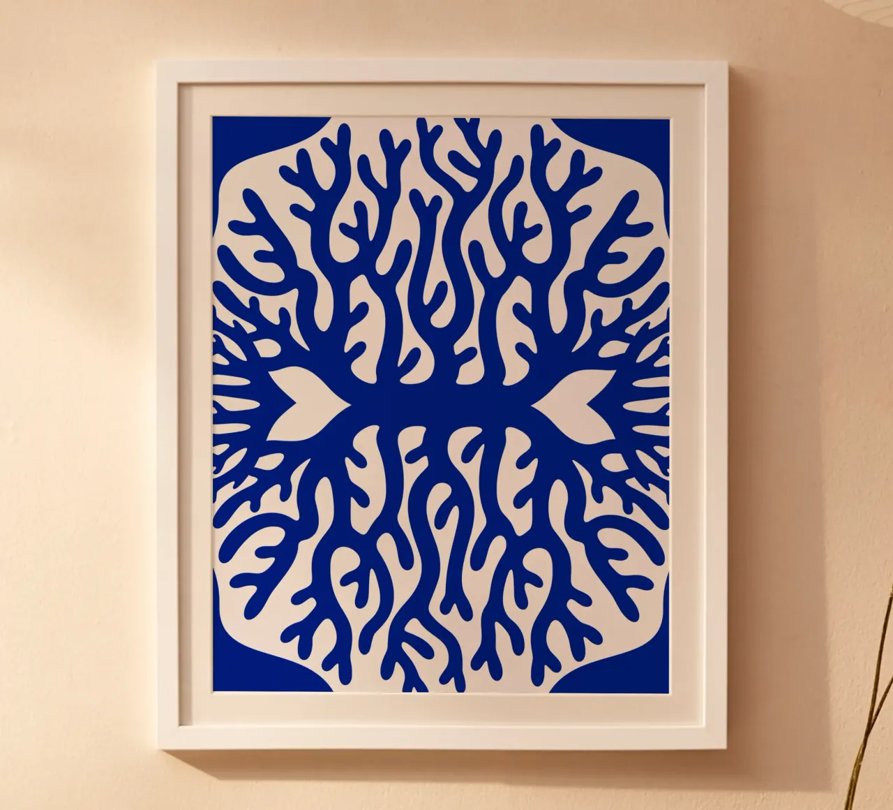 Modello corallo blu poster da Little Dean