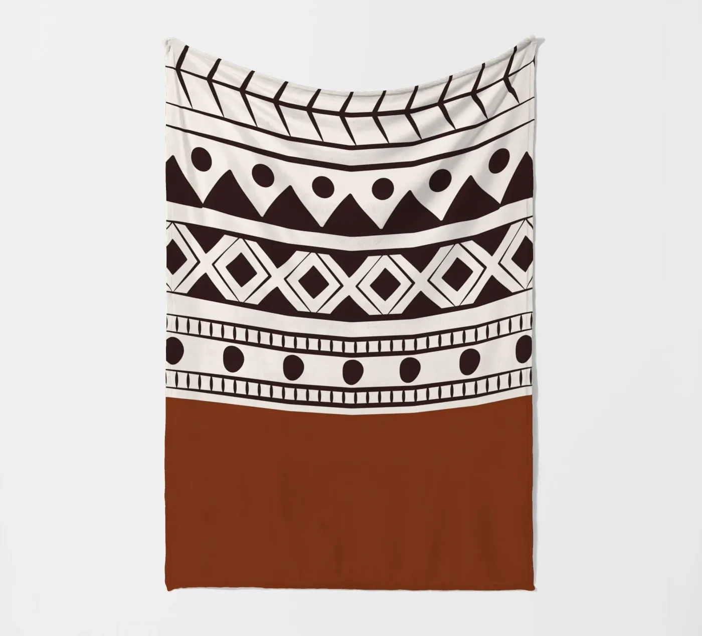 Tribal native pattern Fleecedecke von Little Dean
