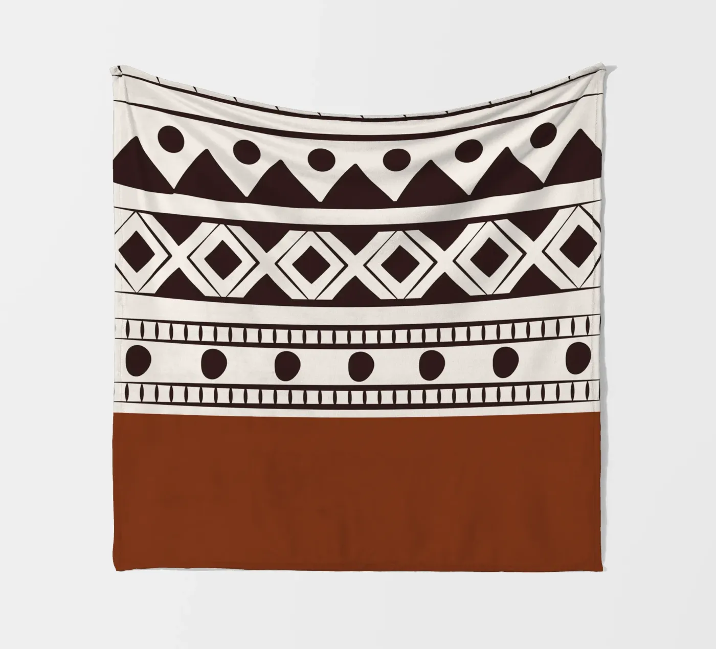 Tribal native pattern Fleecedecke von Little Dean