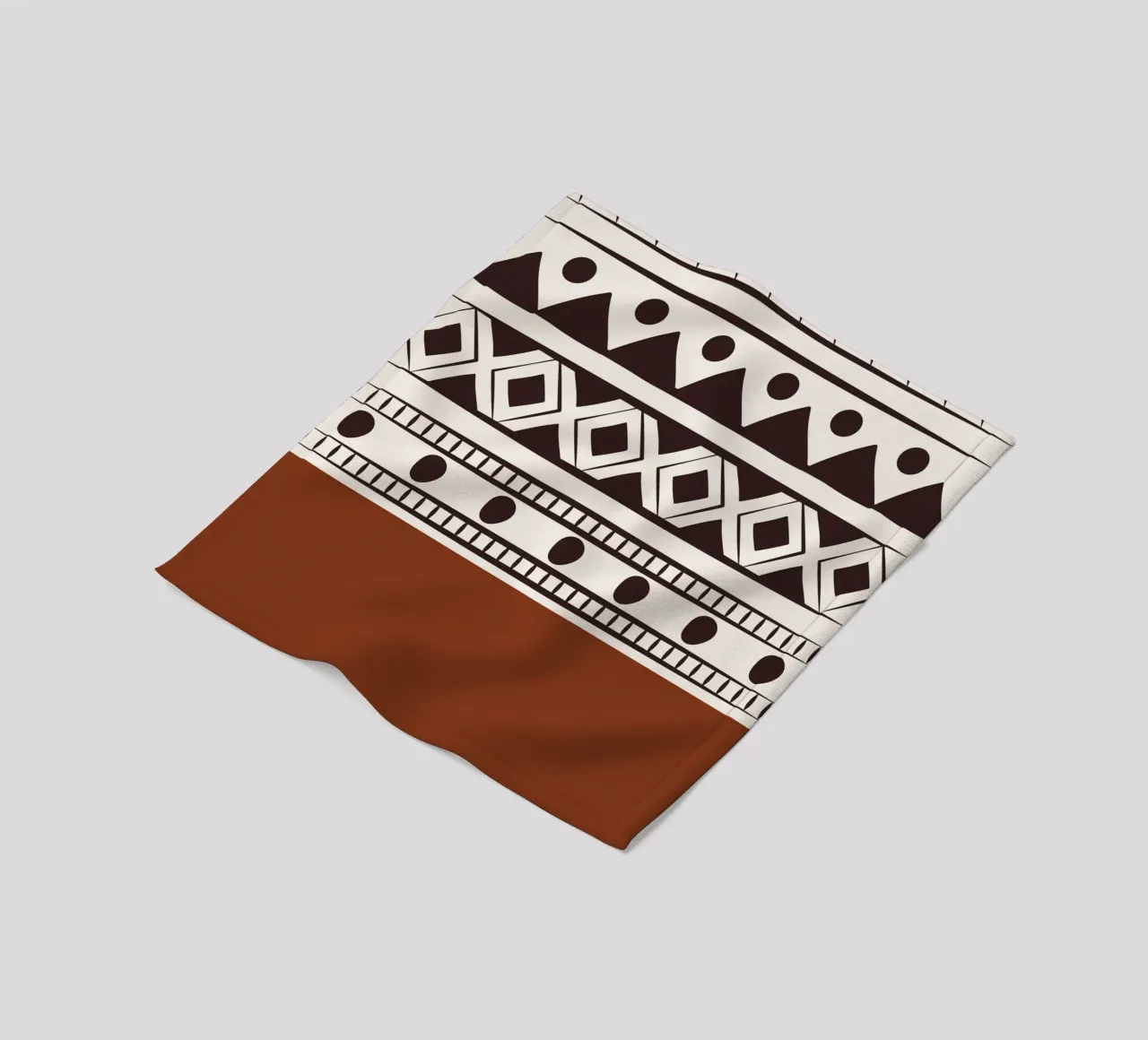 Tribal native pattern Fleecedecke von Little Dean