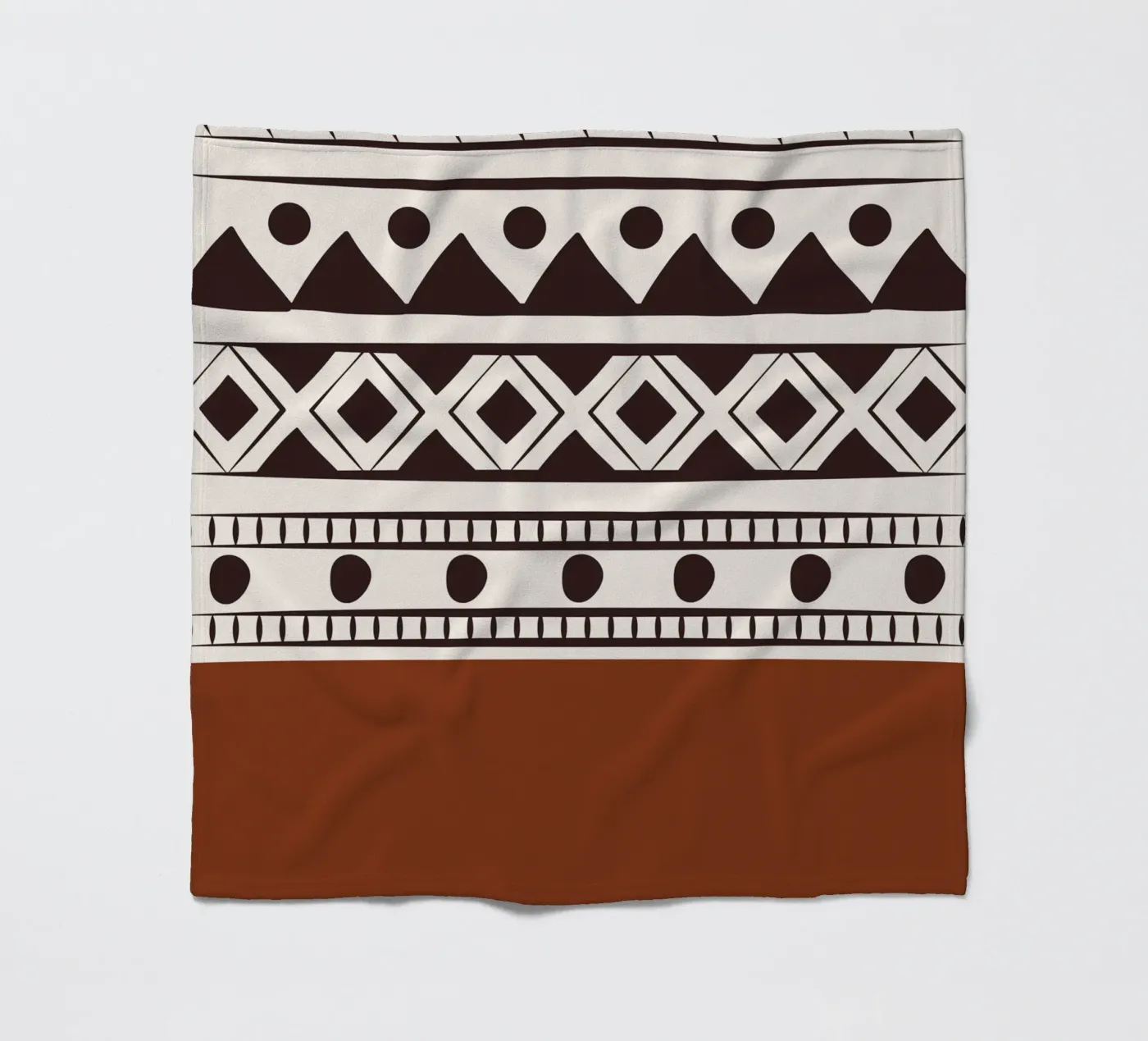 Tribal native pattern Fleecedecke von Little Dean