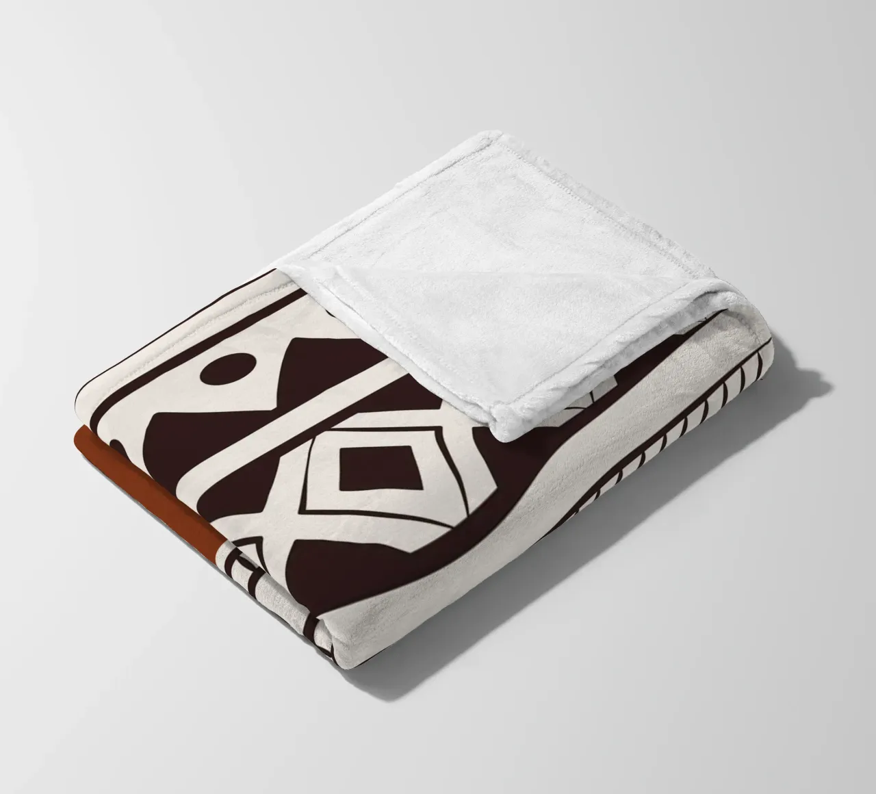 Tribal native pattern Fleecedecke von Little Dean