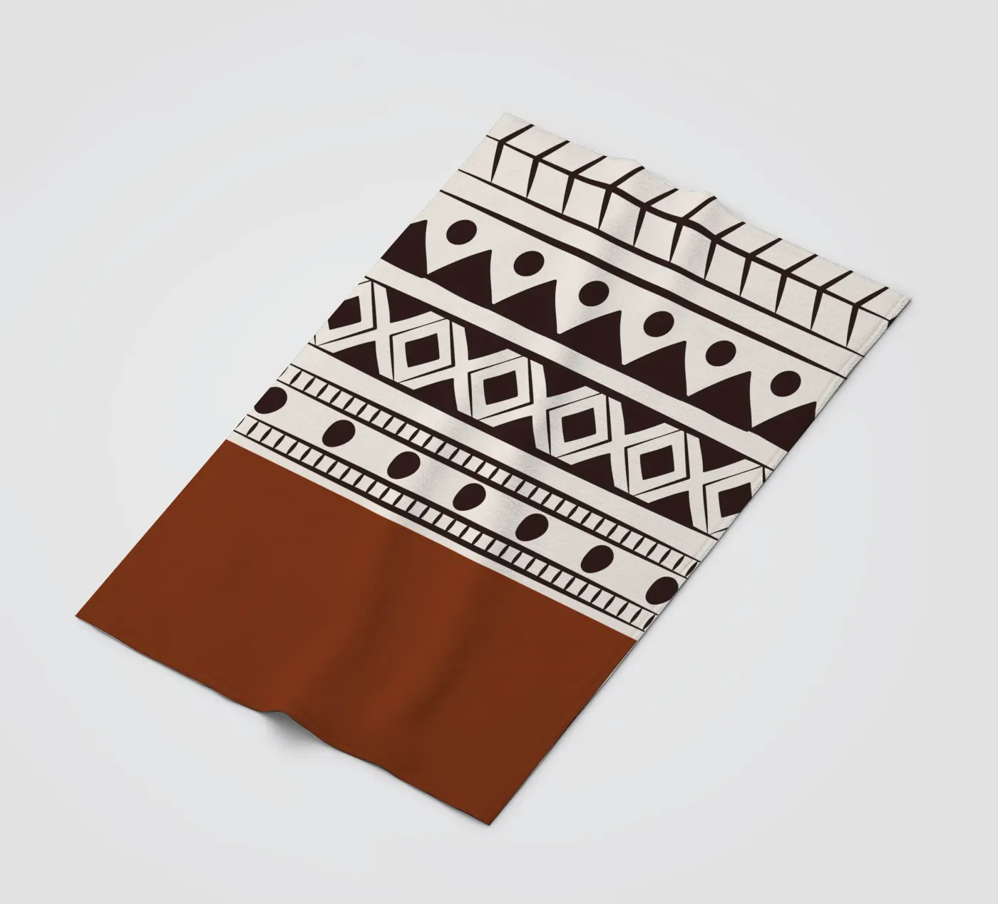 Tribal native pattern Fleecedecke von Little Dean