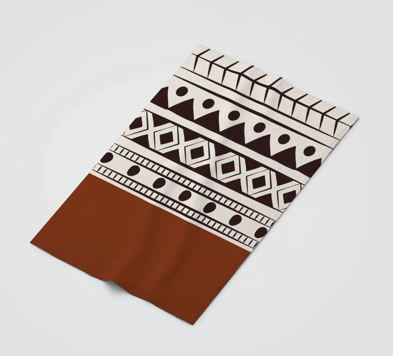 Tribal native pattern Fleecedecke von Little Dean
