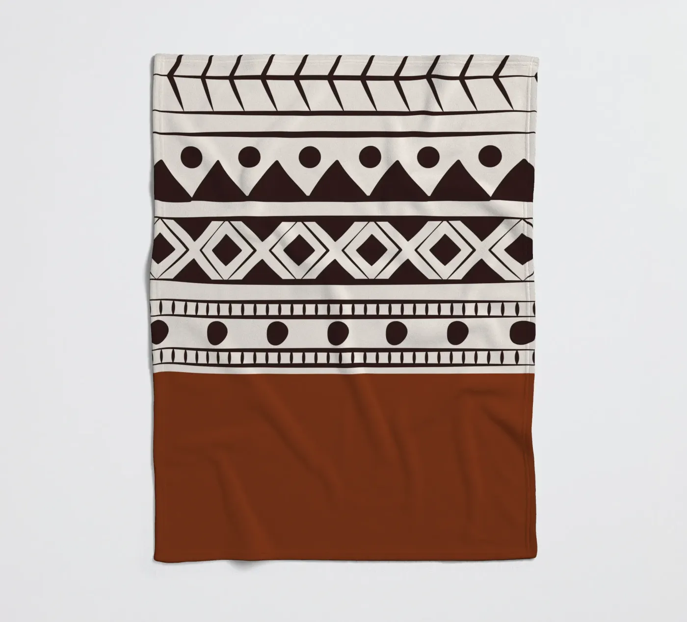 Tribal native pattern Fleecedecke von Little Dean