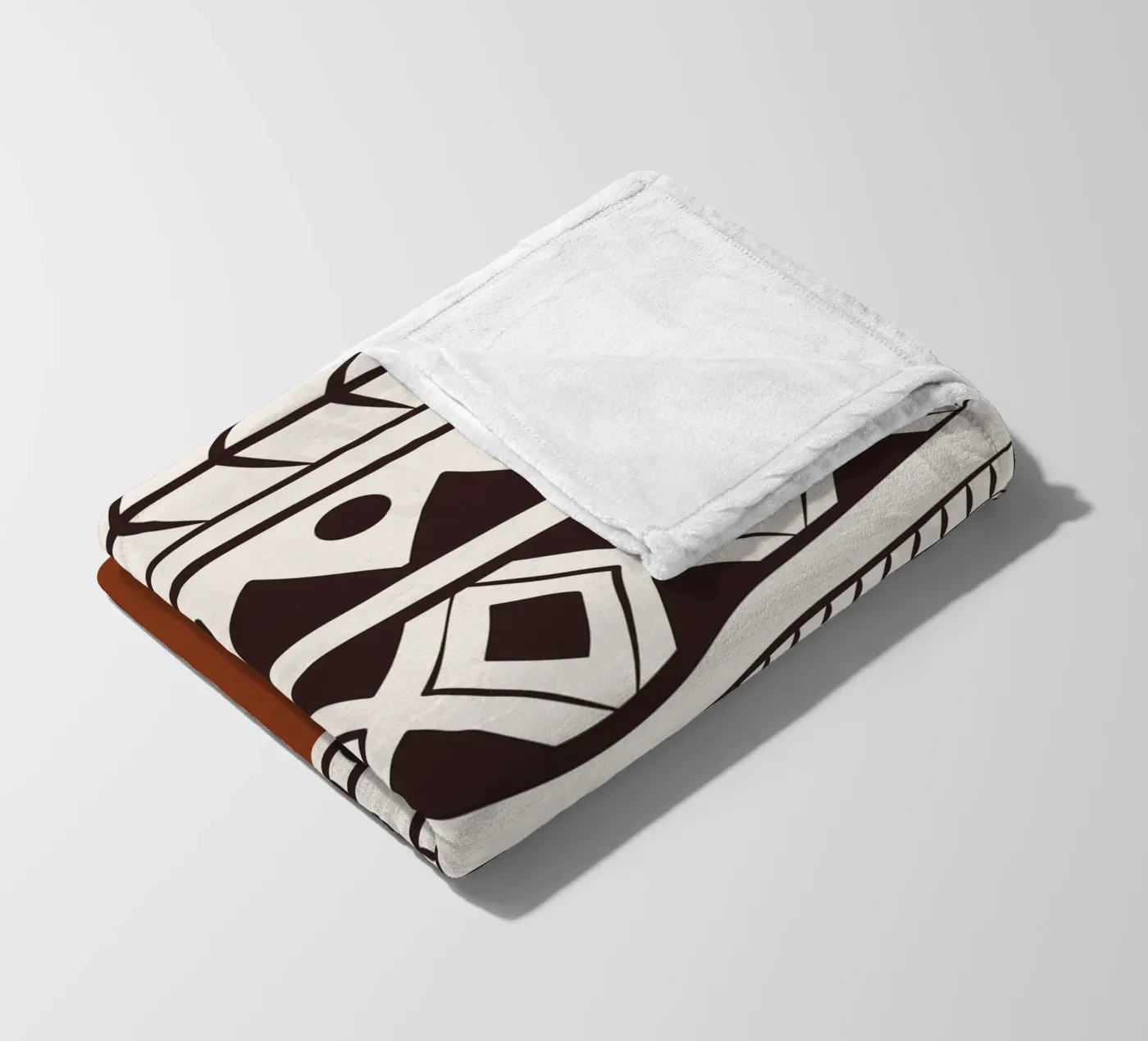 Tribal native pattern Fleecedecke von Little Dean