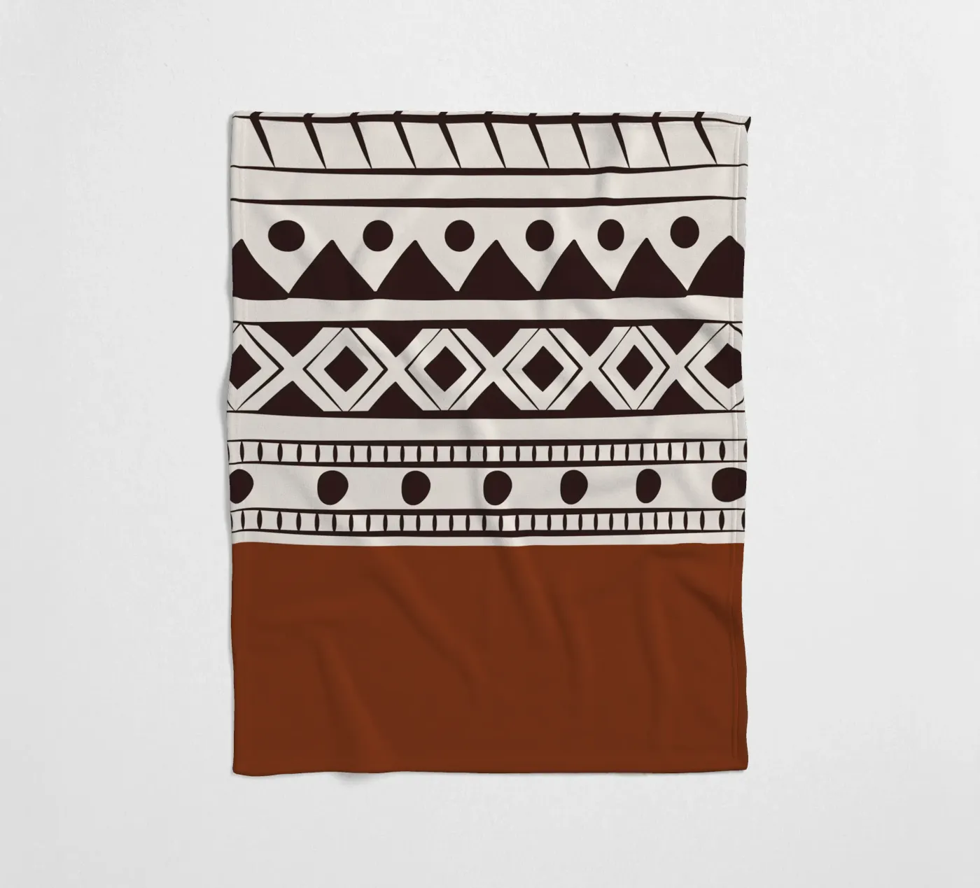 Tribal native pattern Fleecedecke von Little Dean