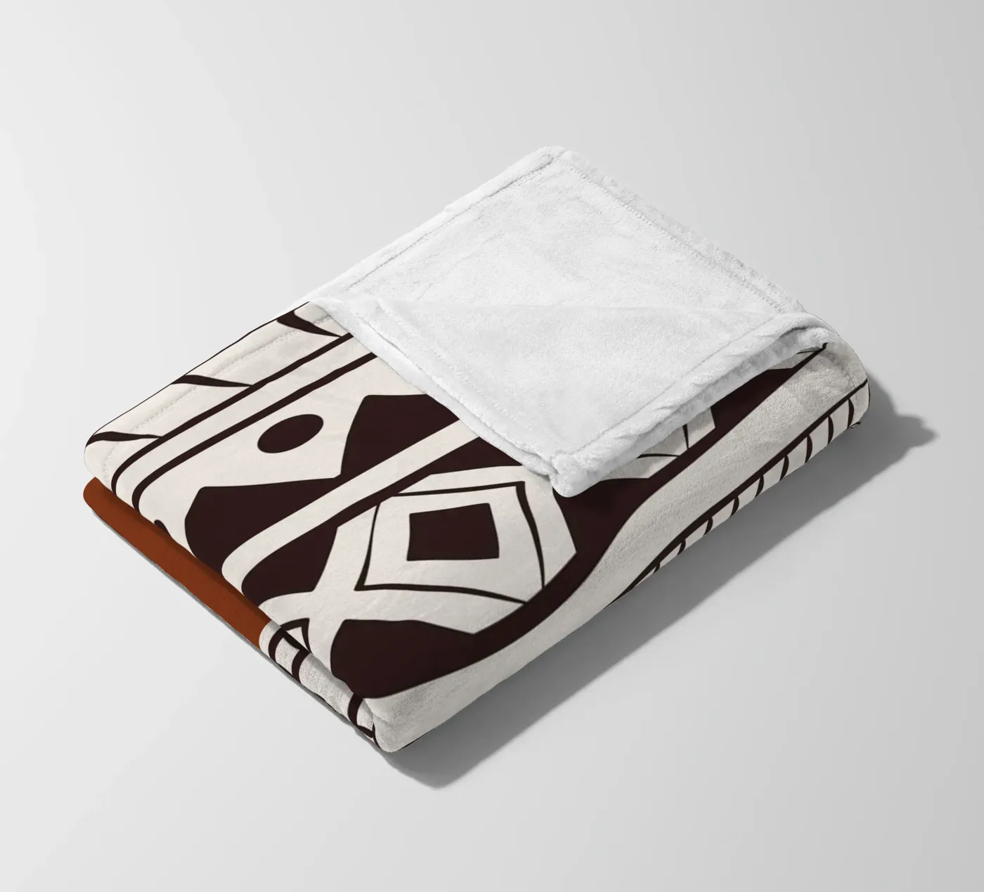 Tribal native pattern Fleecedecke von Little Dean