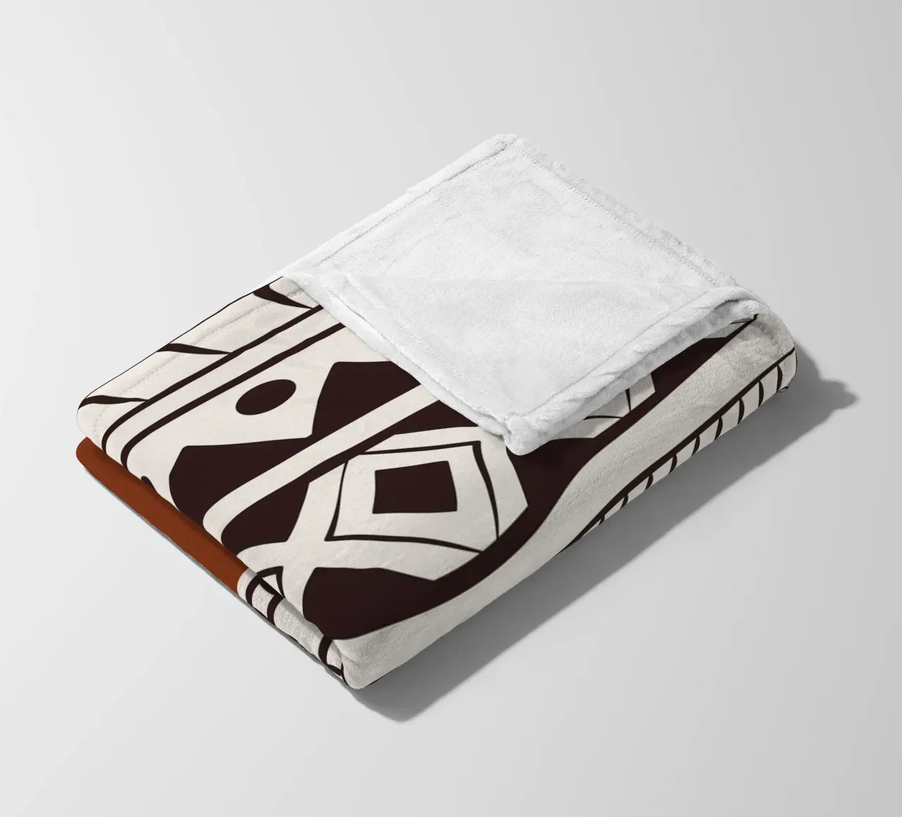 Tribal native pattern Fleecedecke von Little Dean