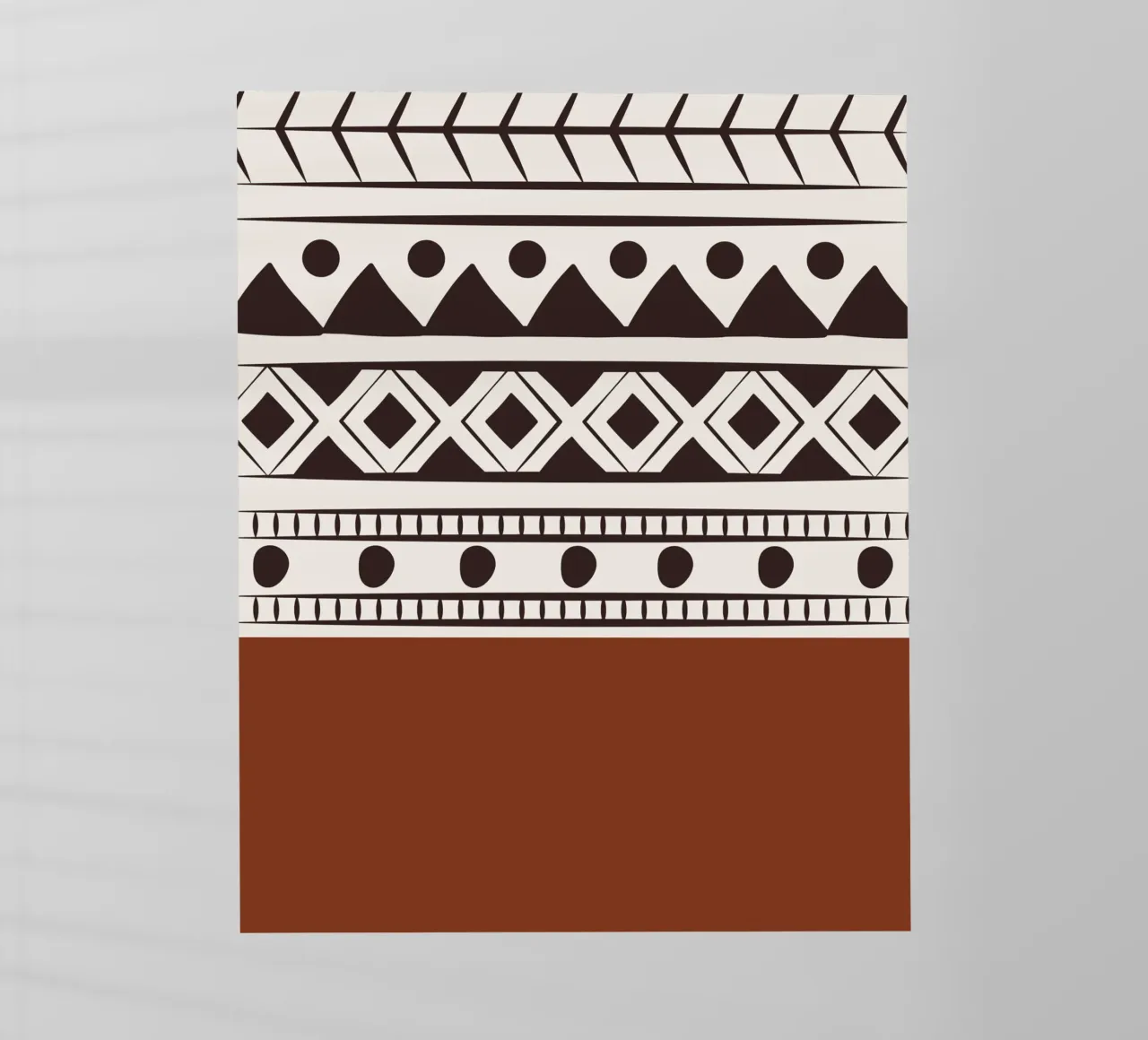 Modello tribale nativo pellicola backlit da Little Dean