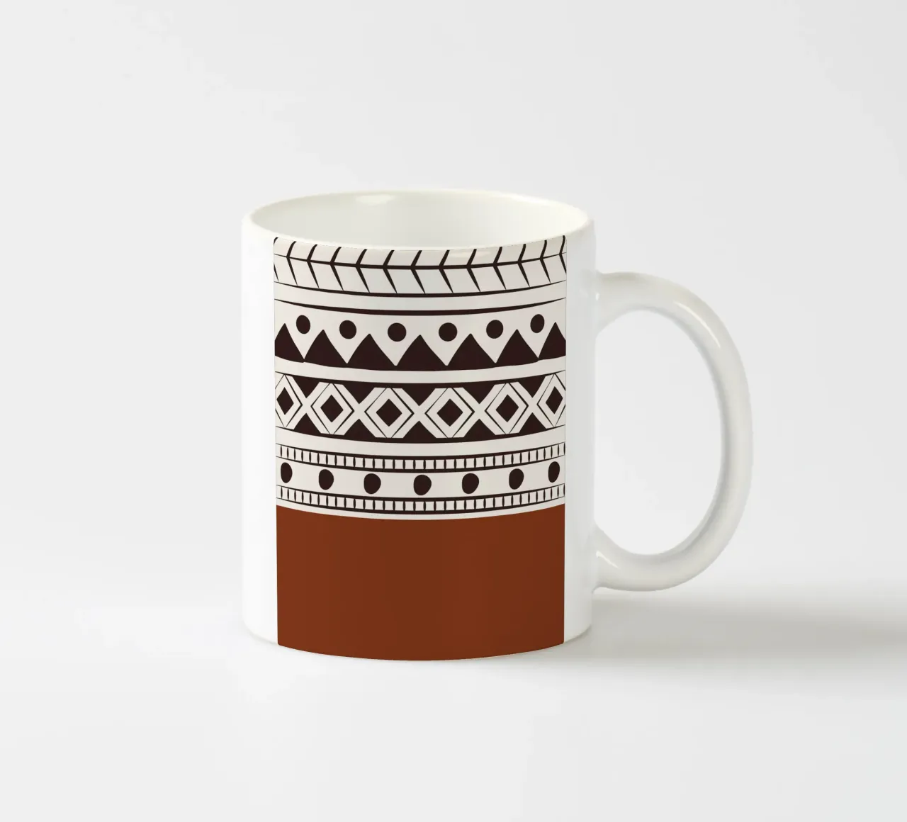 Tribal native pattern product.type.mug-ceramic common.byCreator Little Dean
