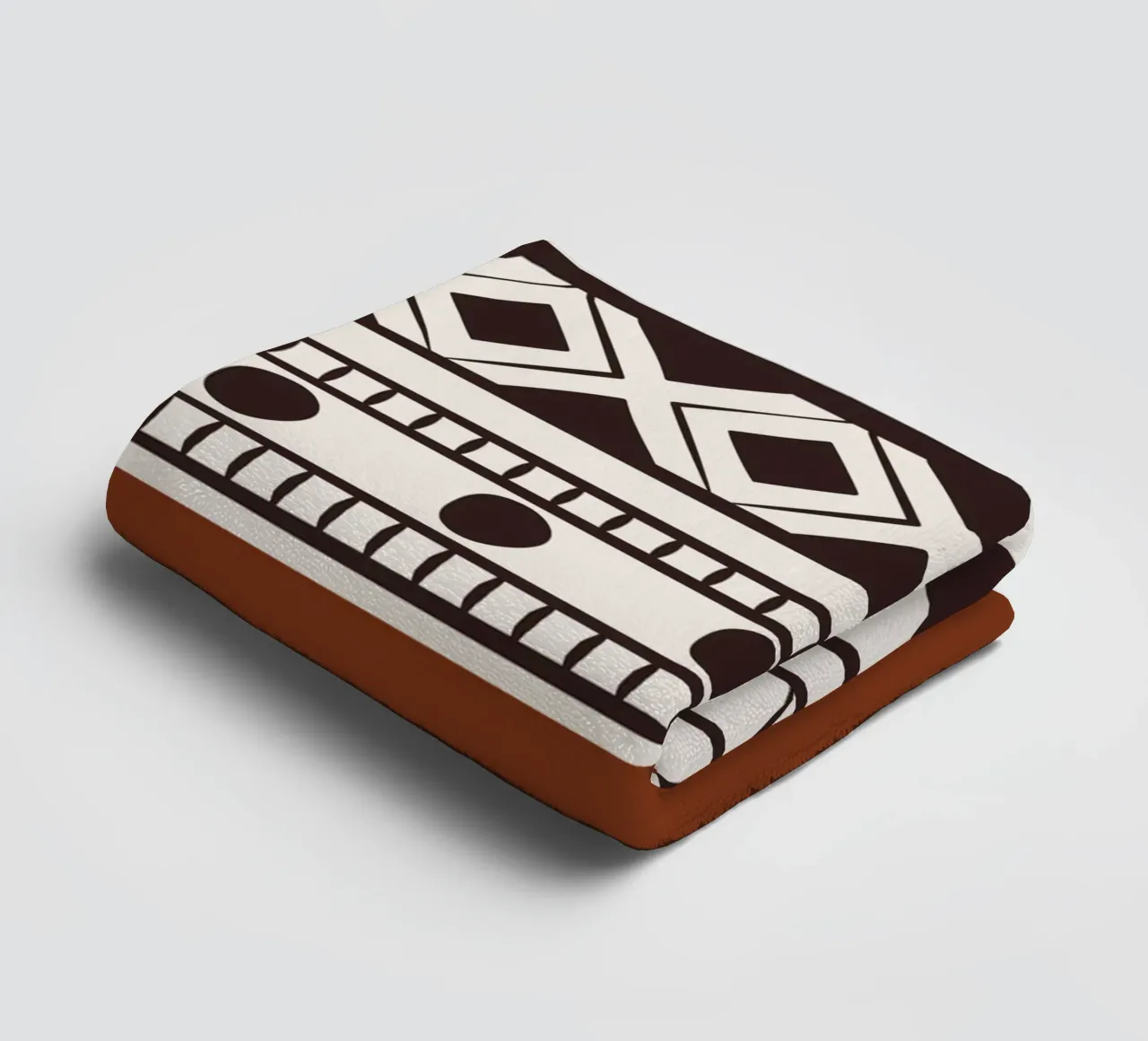 Stammenpatroon badhanddoek van Little Dean