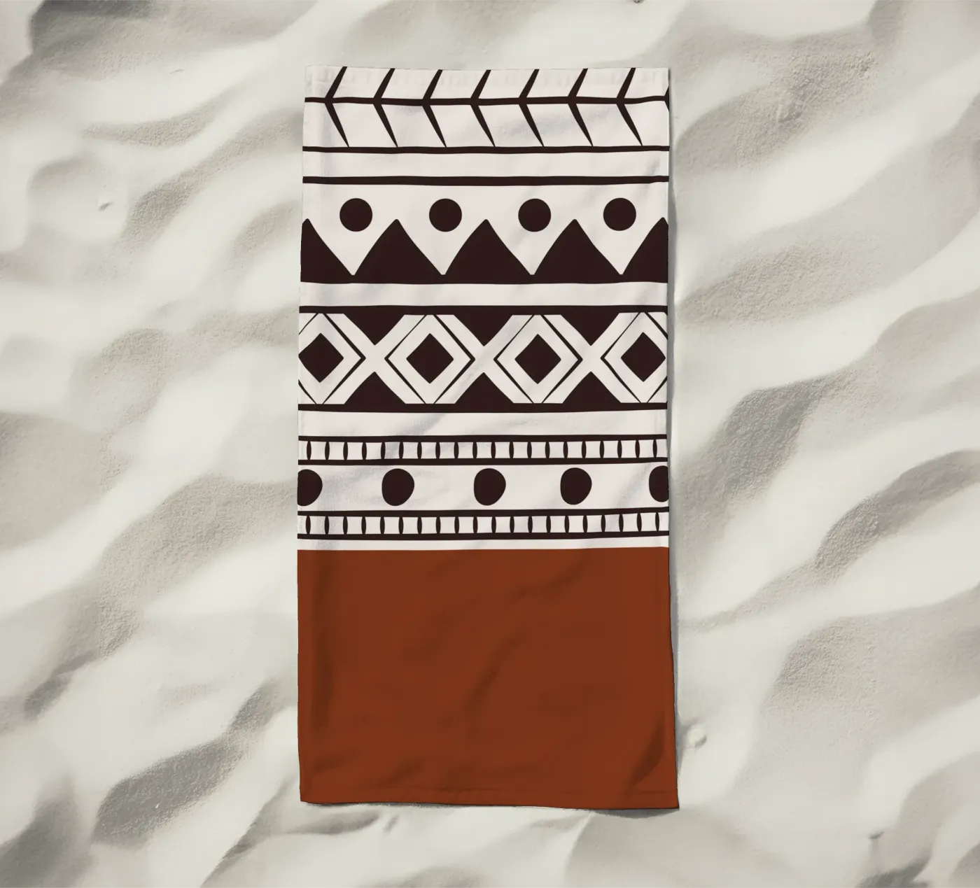 Tribal native pattern telo mare da Little Dean