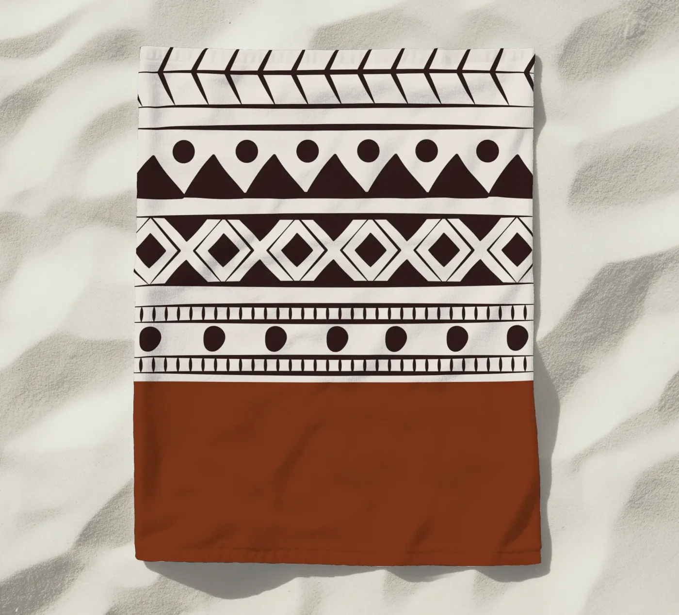 Tribal native pattern telo mare da Little Dean