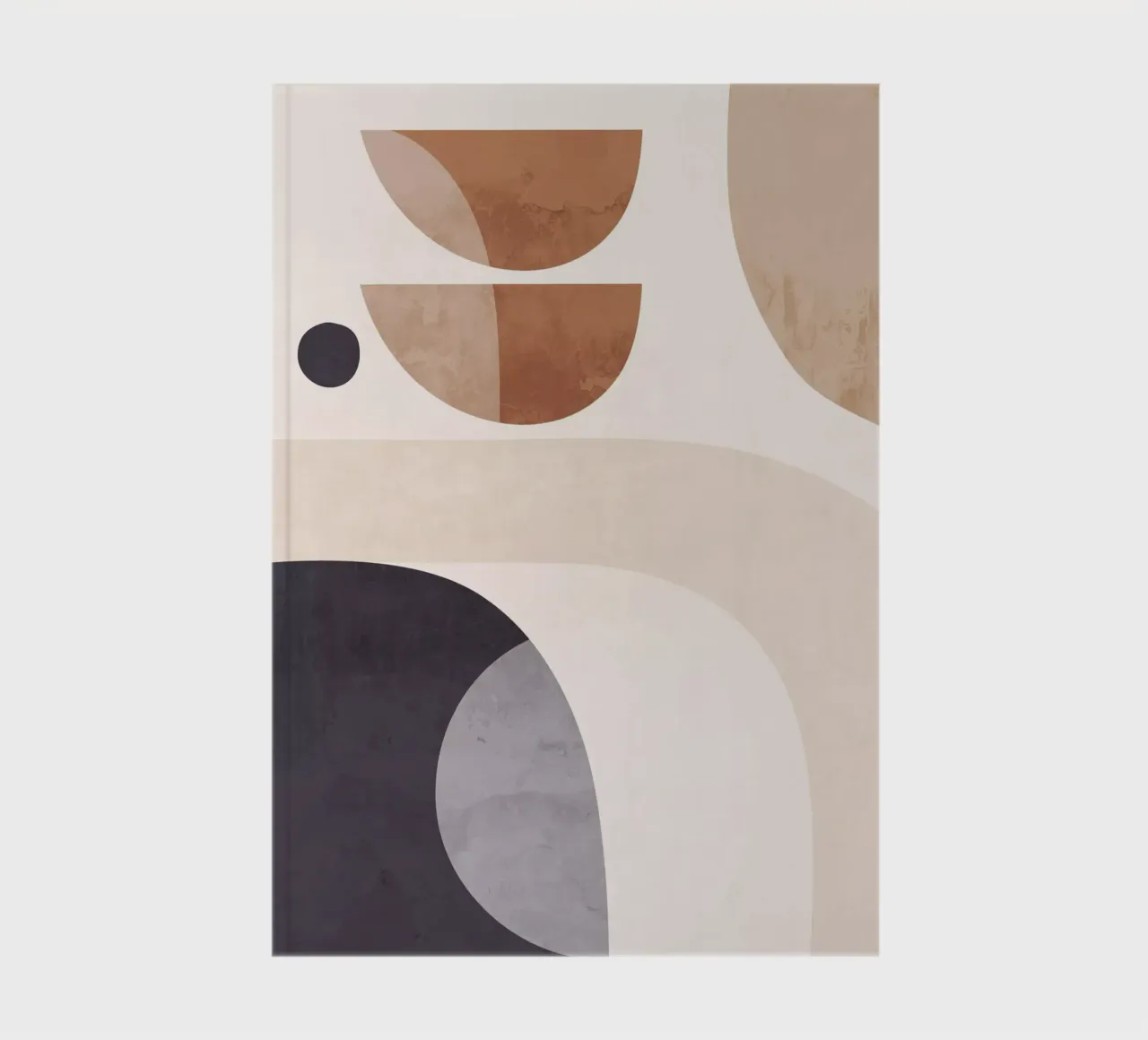 Modern Abstract Art 5 notebook by ThingDesign