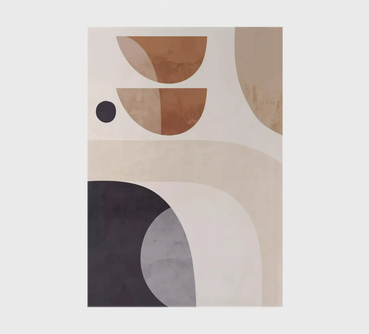 Modern Abstract Art 5 notebook by ThingDesign