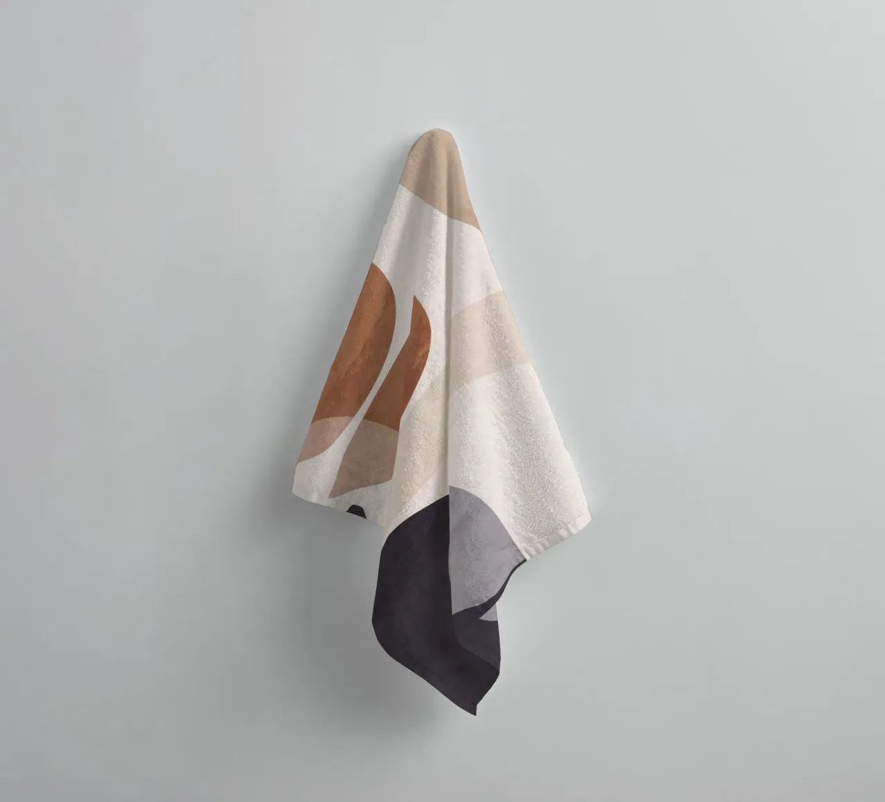 Modern Abstract Art 5 towel by ThingDesign