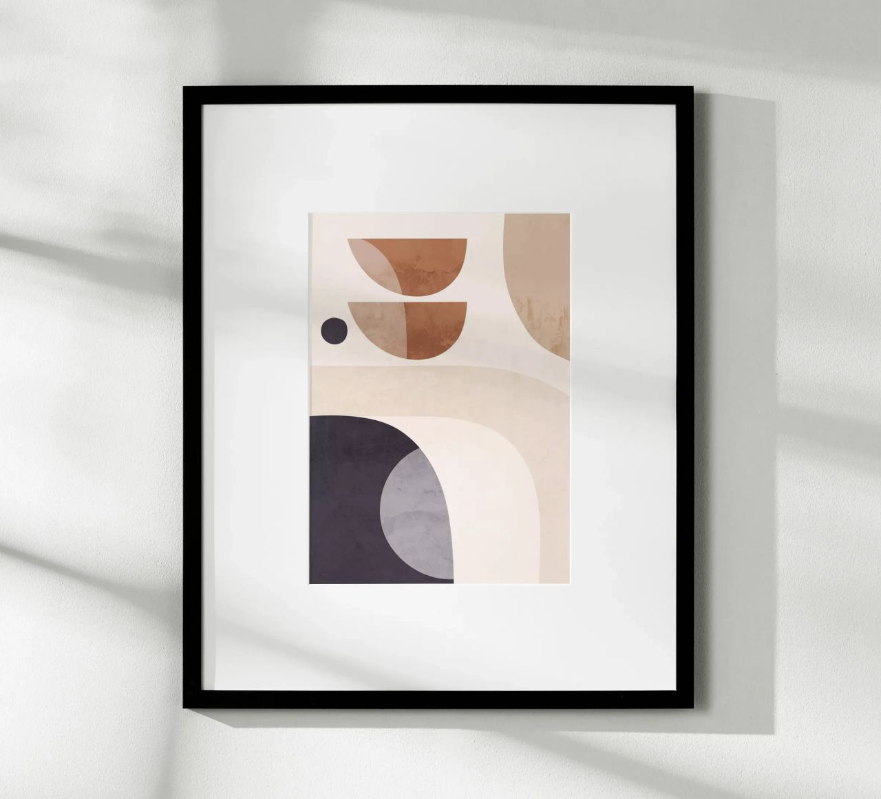 Art abstrait moderne 5 poster de ThingDesign