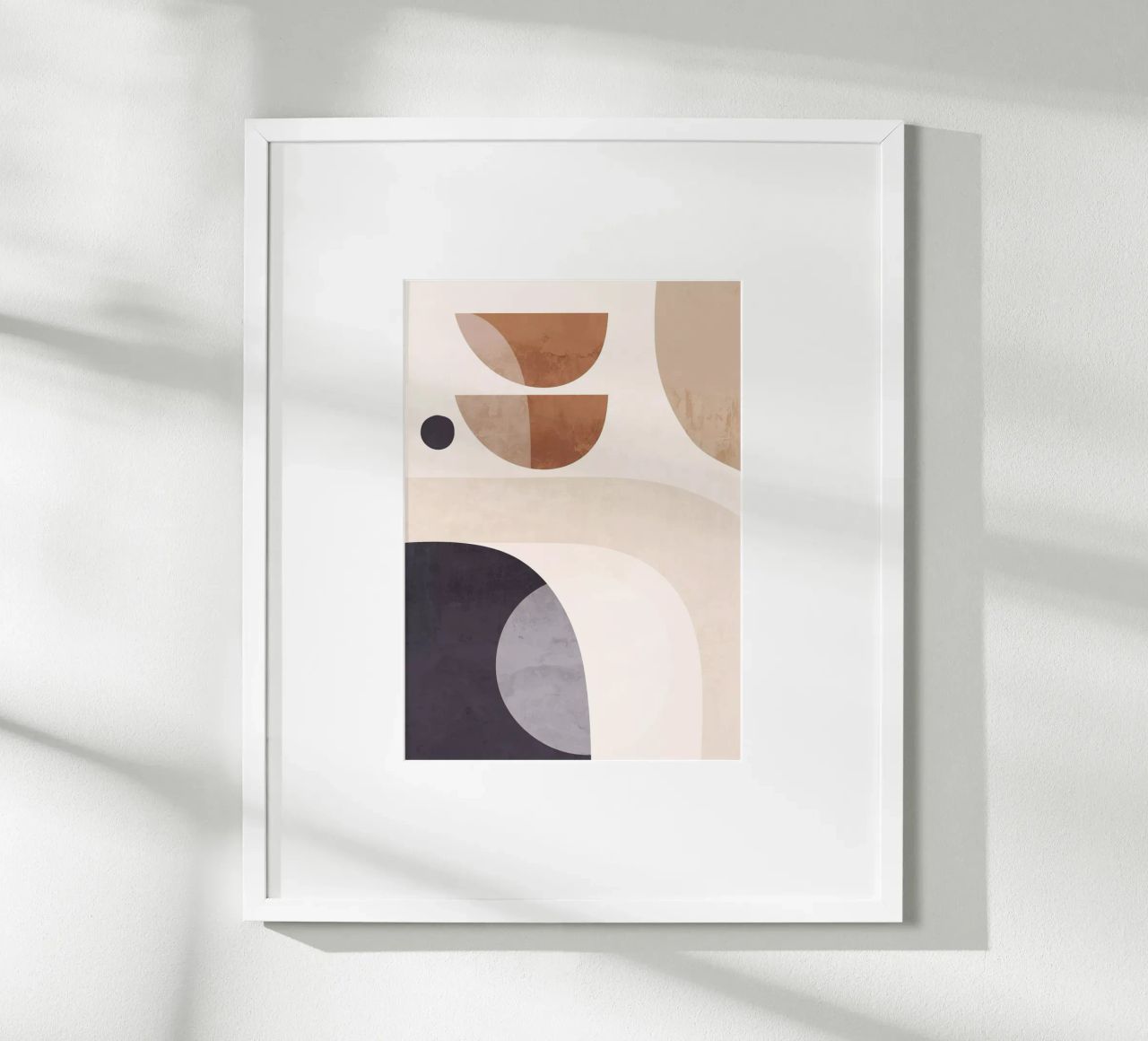 Art abstrait moderne 5 poster de ThingDesign