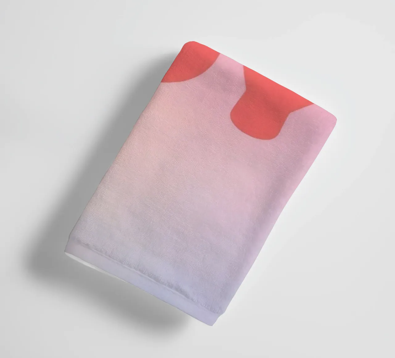 Choose Joy Text on Pastel Gradient Background towel by DesignDoodle