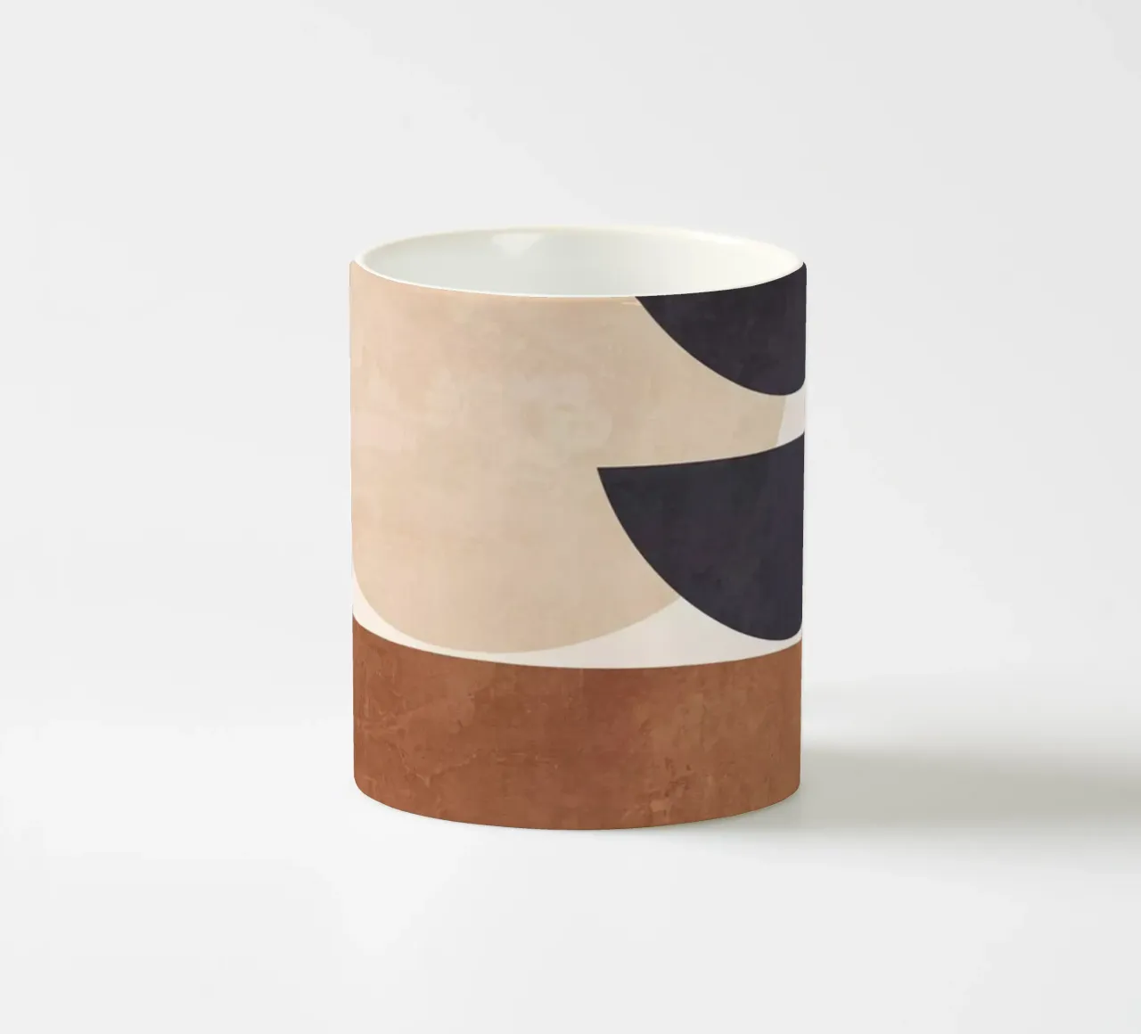 Forme astratte minimali 33 tazza in ceramica da ThingDesign