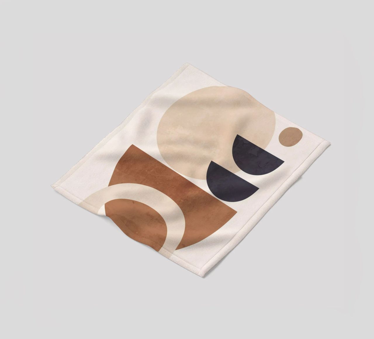 Forme astratte minimali 33 coperta in pile da ThingDesign