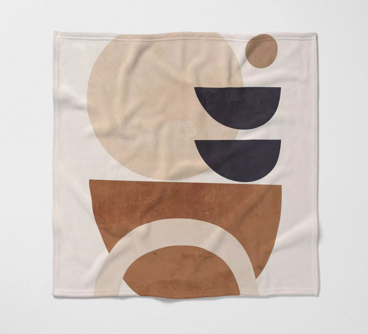 Forme astratte minimali 33 coperta in pile da ThingDesign