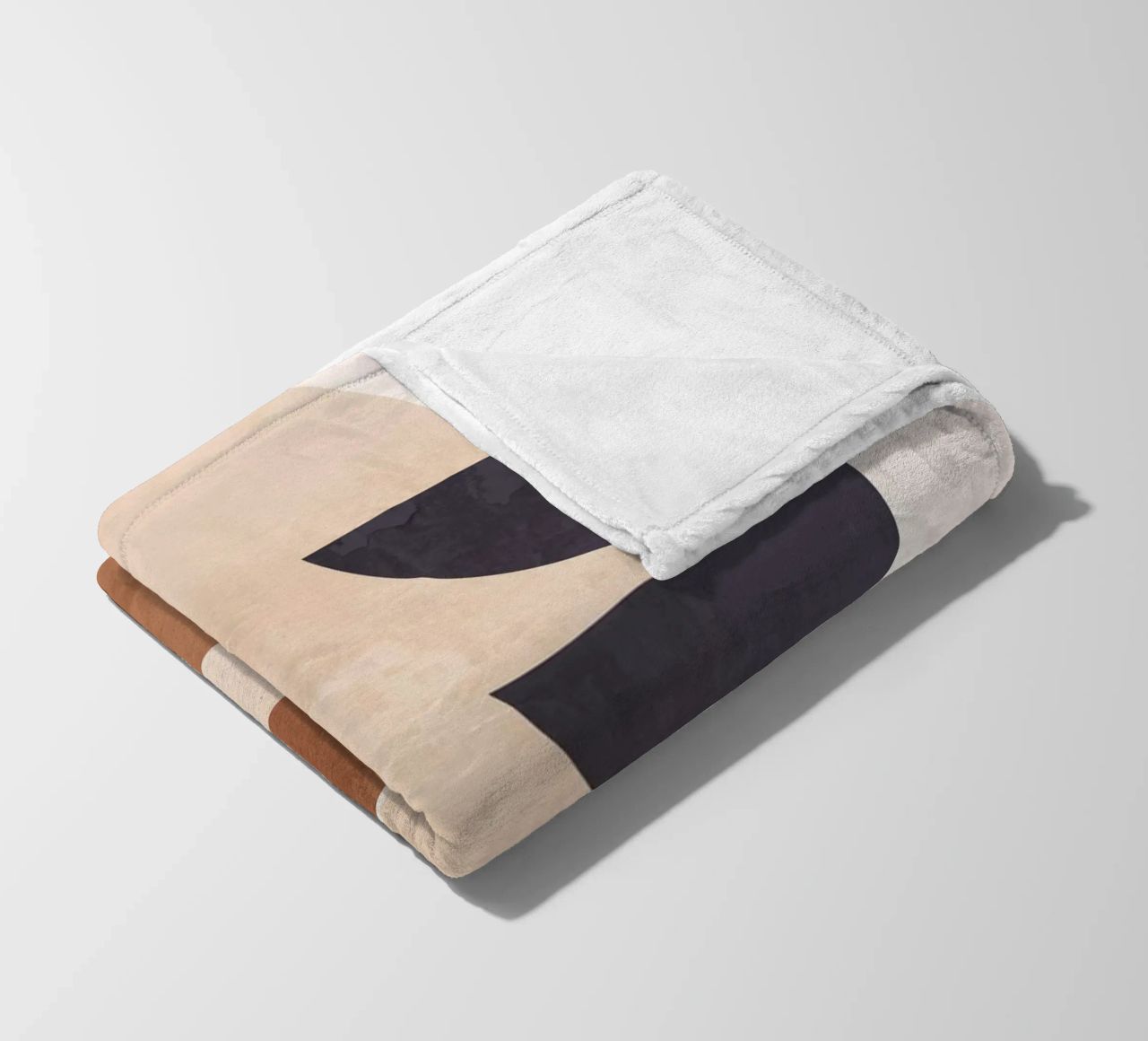 Forme astratte minimali 33 coperta in pile da ThingDesign
