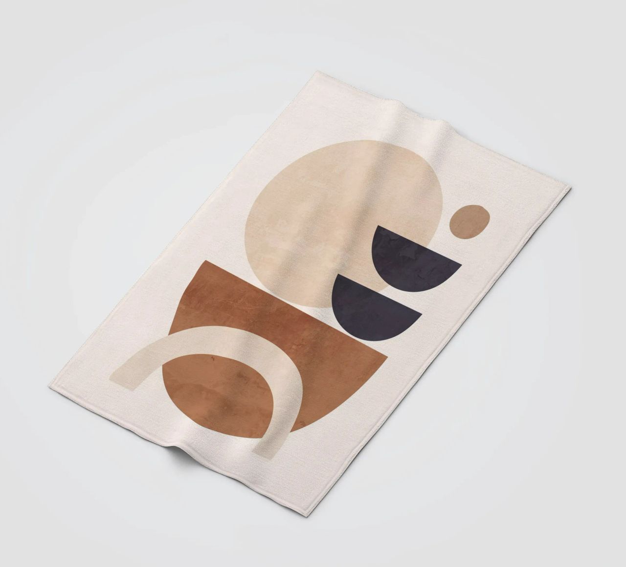 Forme astratte minimali 33 coperta in pile da ThingDesign