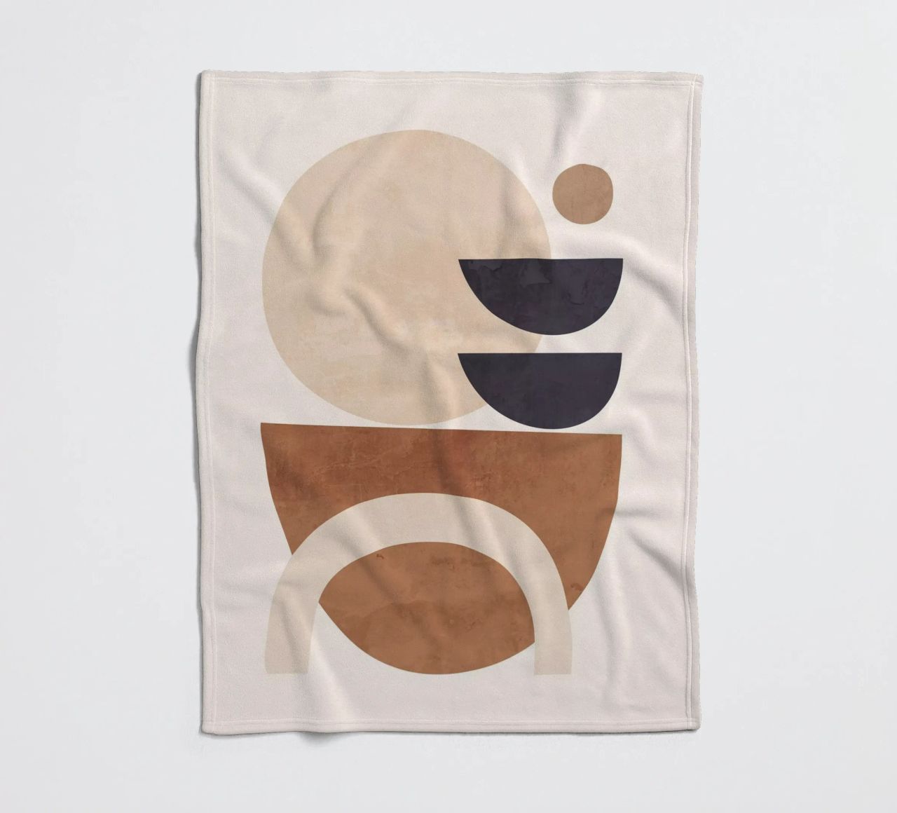 Forme astratte minimali 33 coperta in pile da ThingDesign