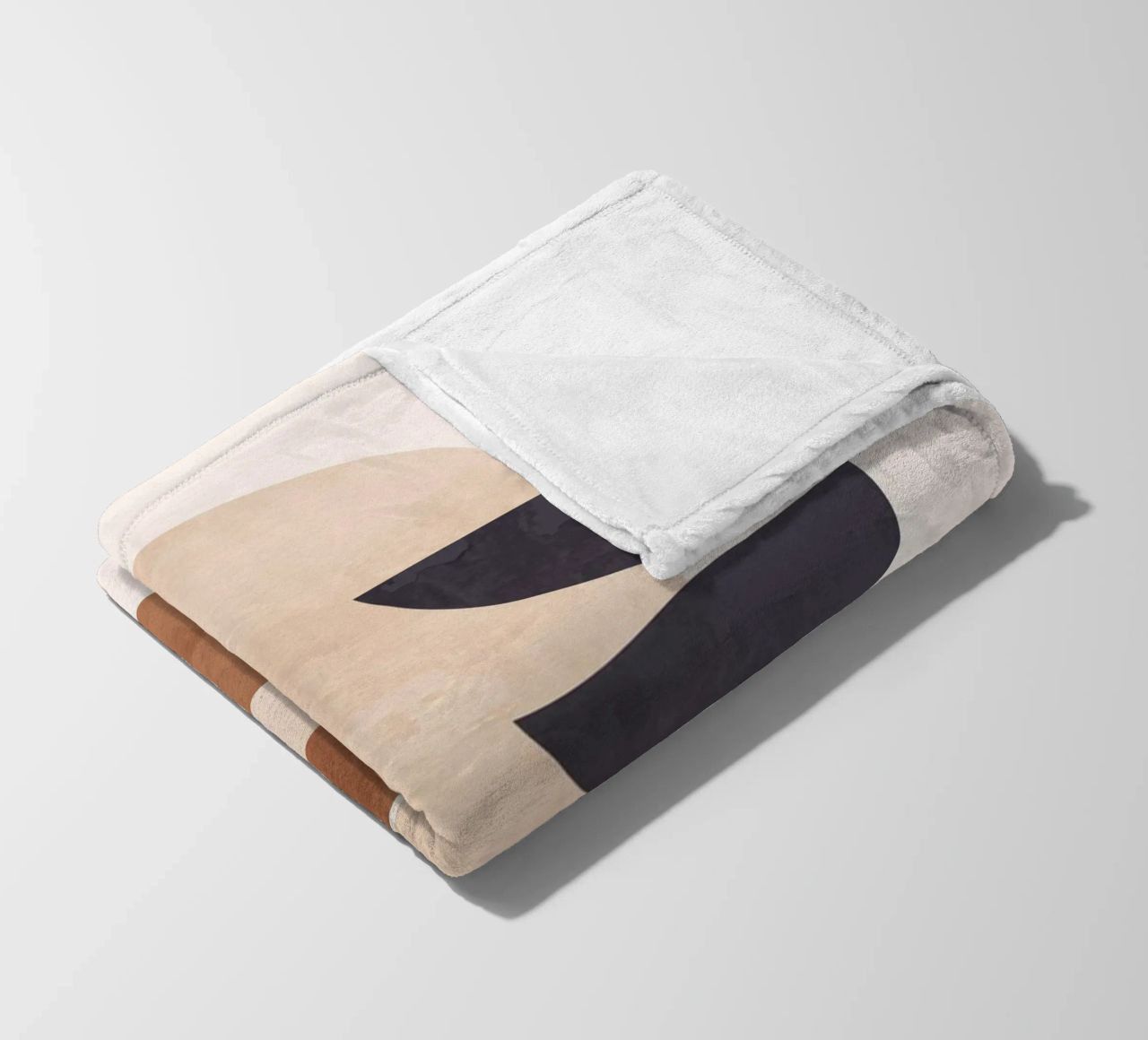 Forme astratte minimali 33 coperta in pile da ThingDesign