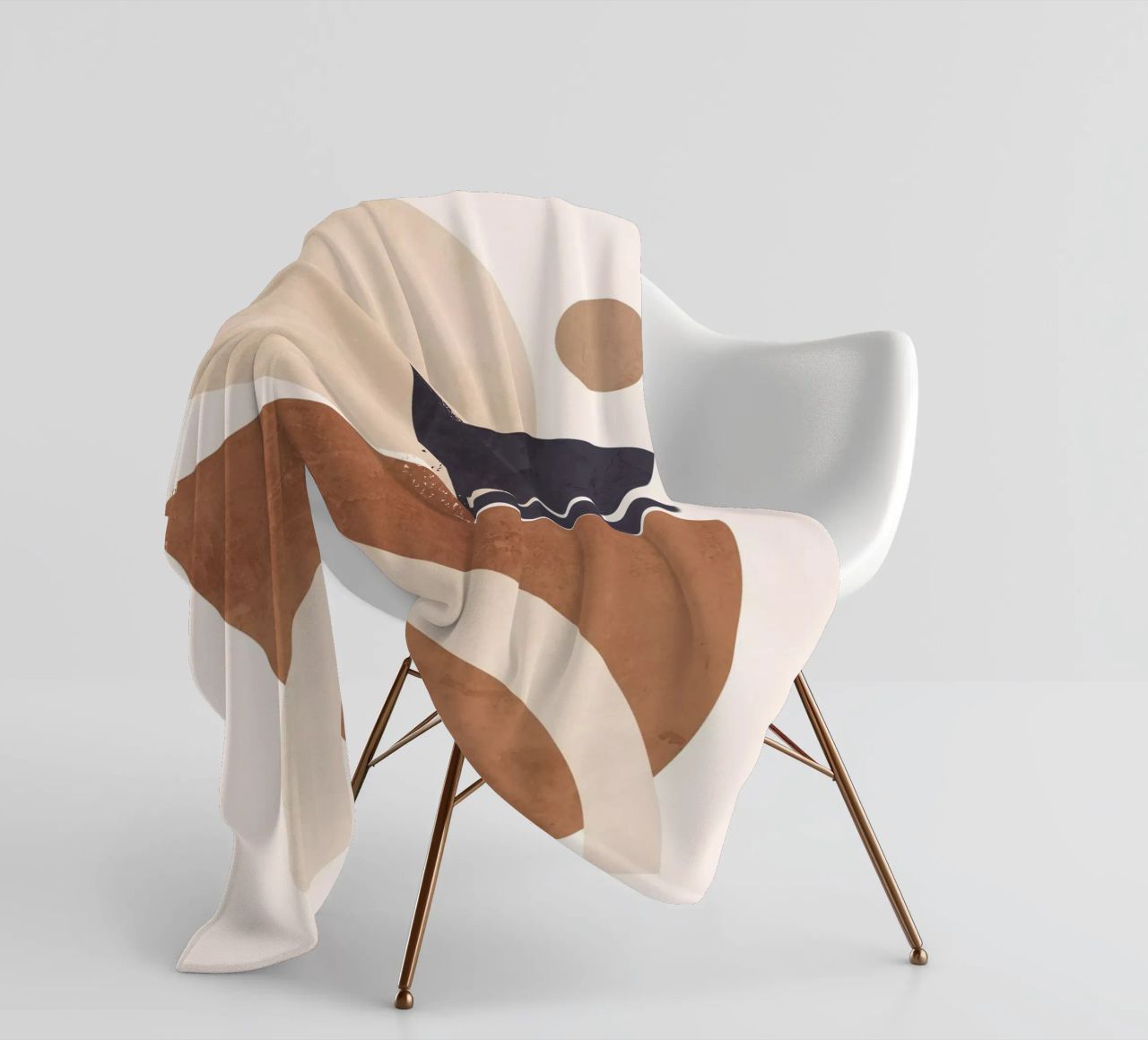 Forme astratte minimali 33 coperta in pile da ThingDesign