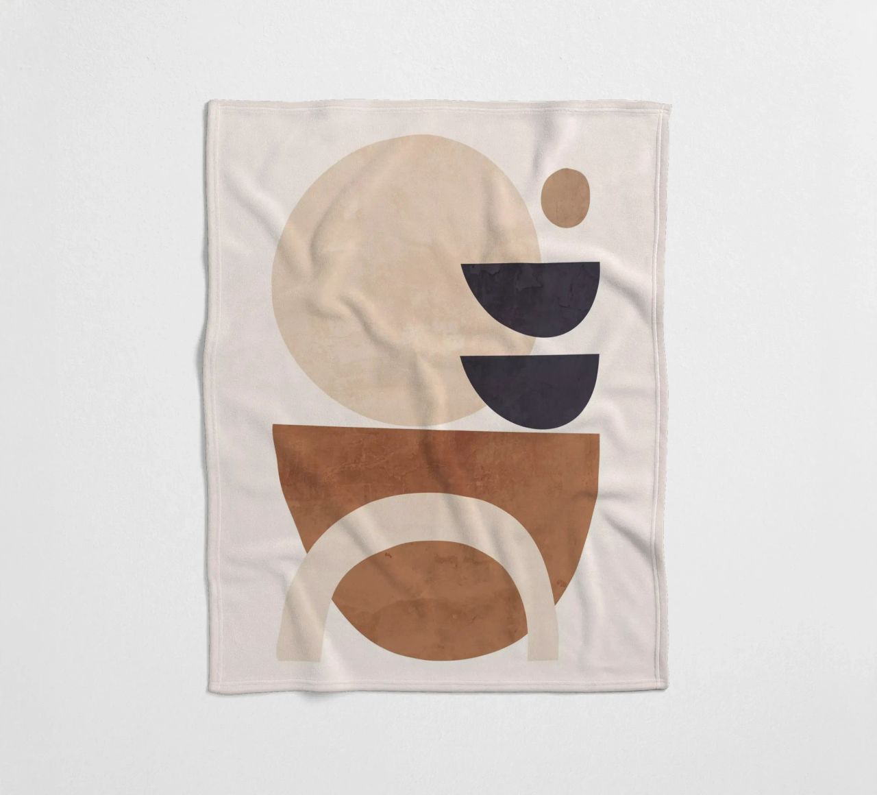 Forme astratte minimali 33 coperta in pile da ThingDesign