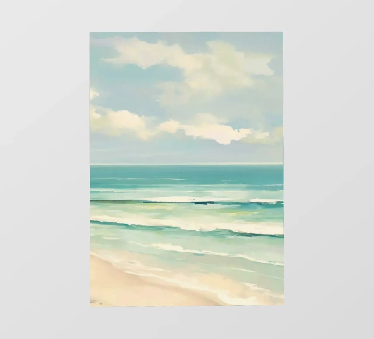 ocean shape layers telo in pvc da kichin