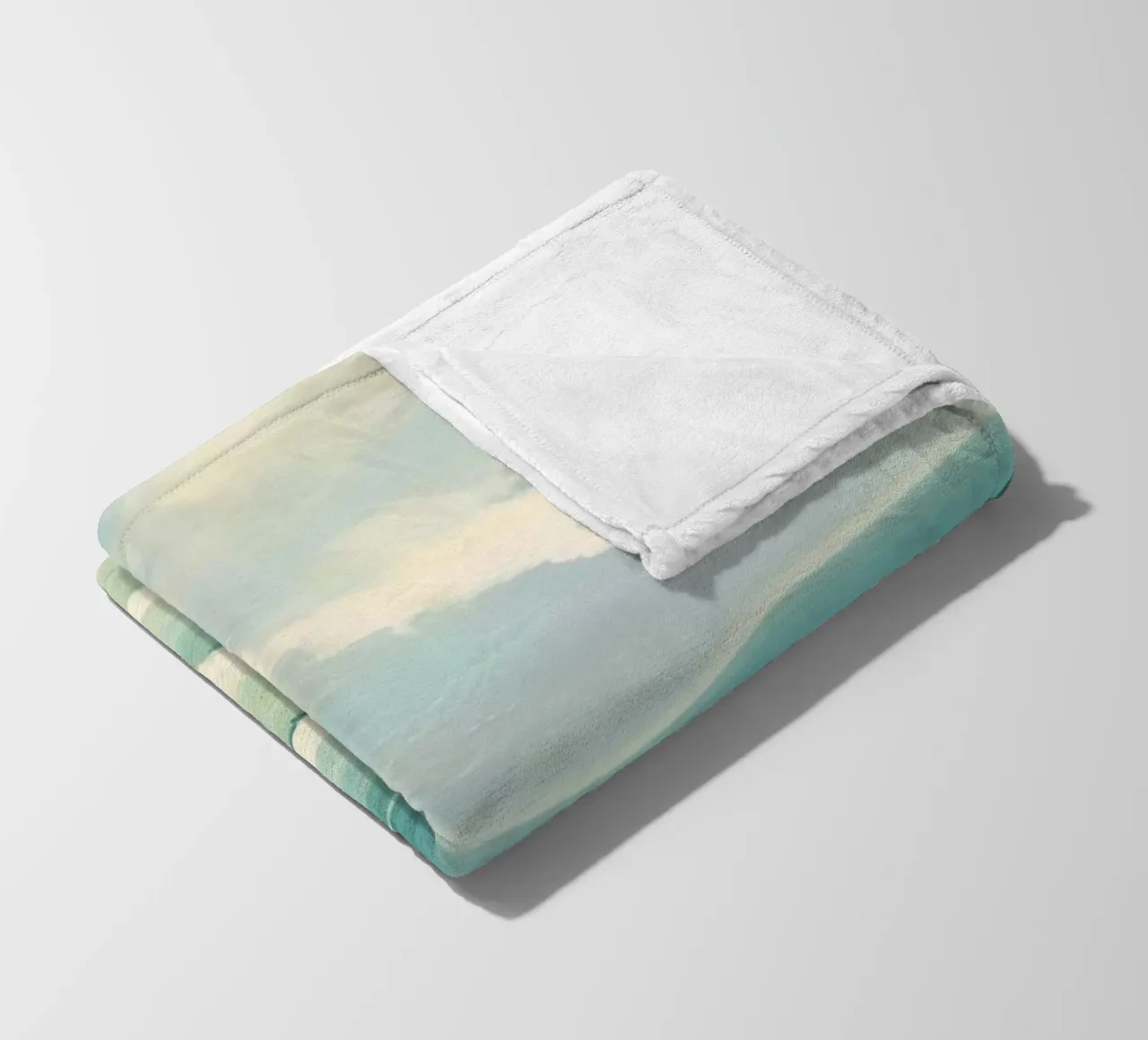 ocean shape layers coperta in pile da kichin