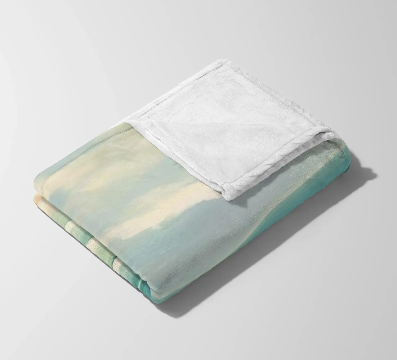 ocean shape layers coperta in pile da kichin