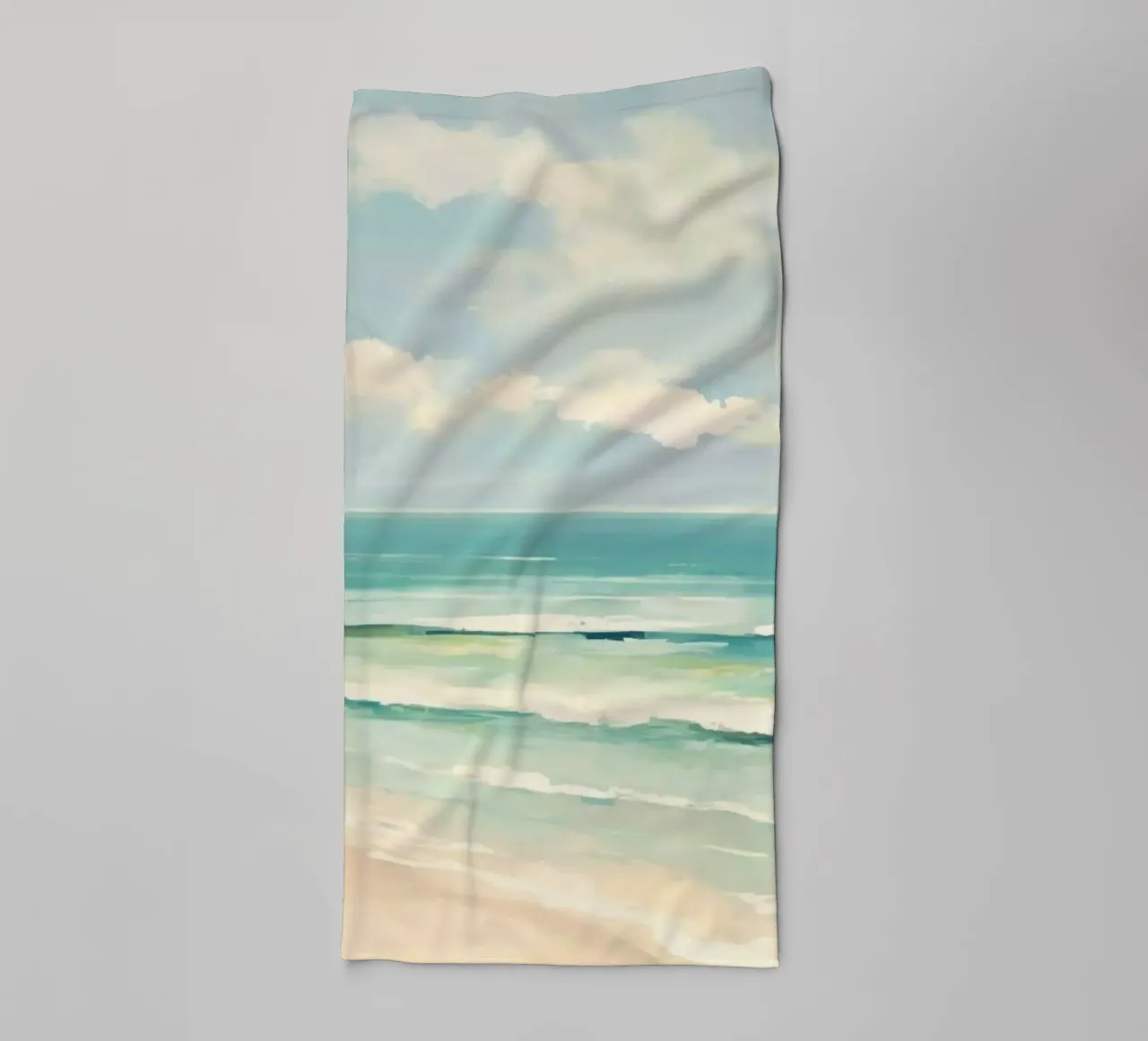 ocean shape layers asciugamano da bagno da kichin