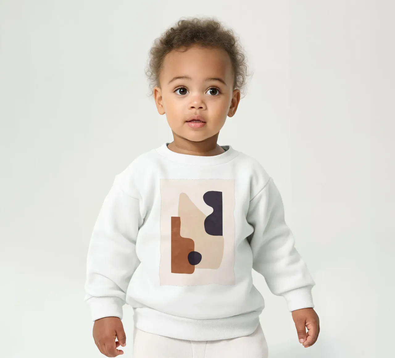 Forme astratte minimali 32 felpa neonato da ThingDesign