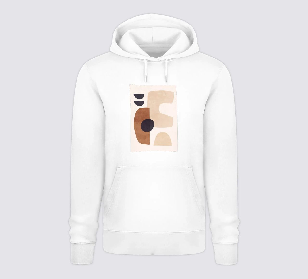 Forme astratte minimali 34 felpa con cappuccio da ThingDesign
