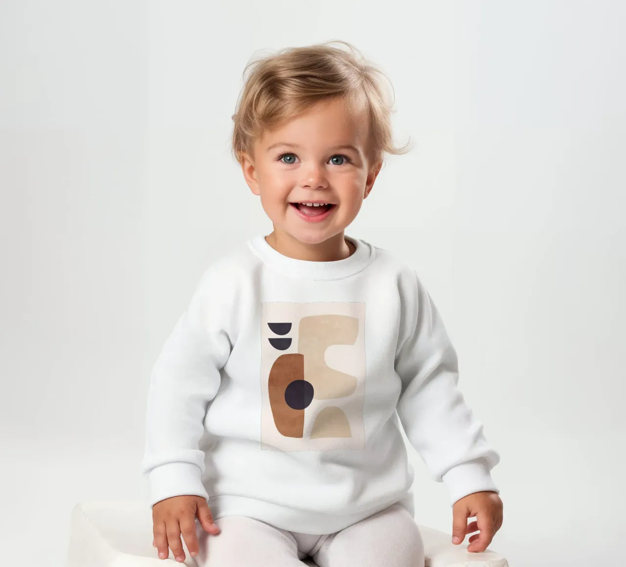 Formes abstraites minimales 34 sweat pour bébé de ThingDesign