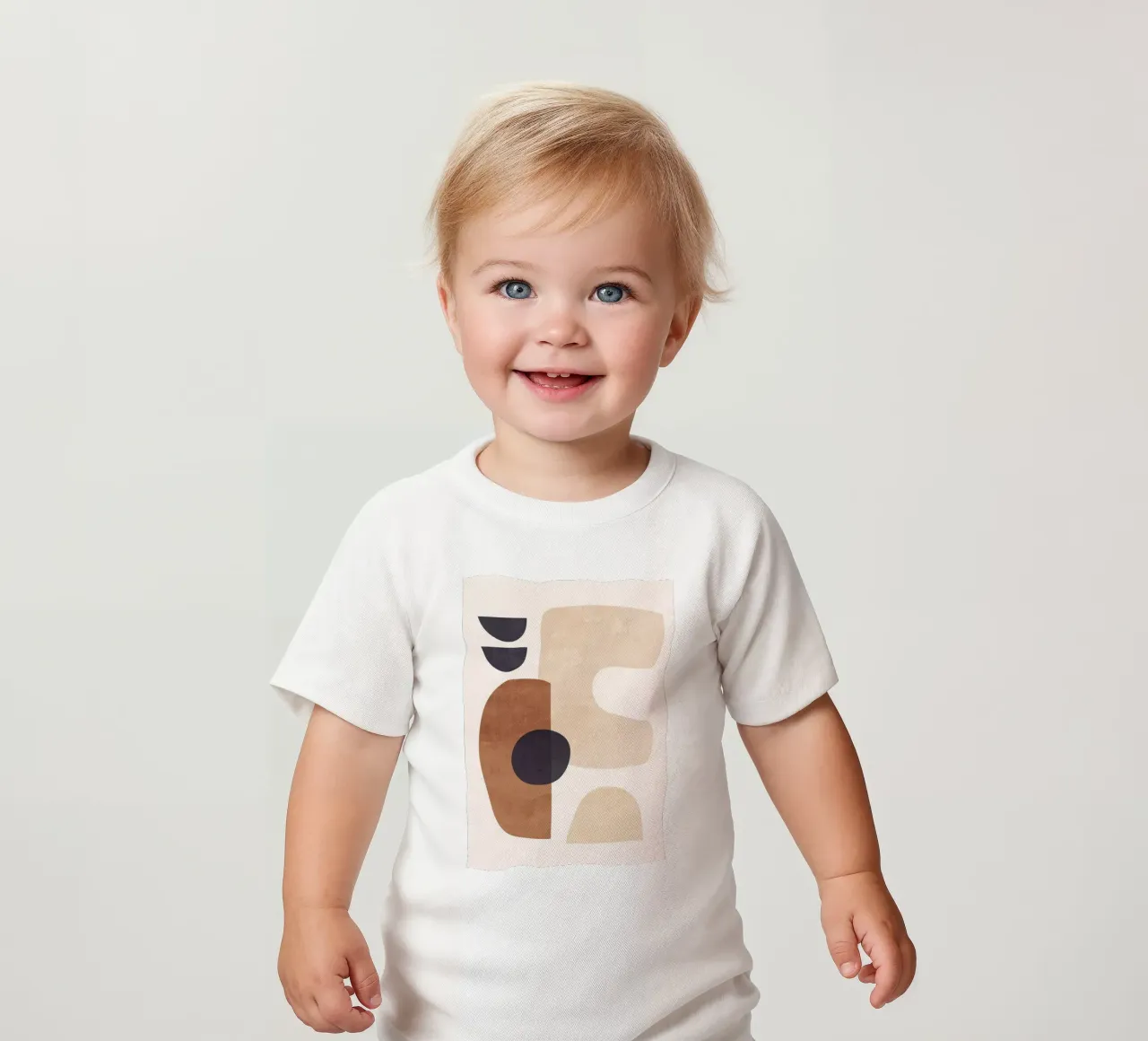 Forme astratte minimali 34 maglietta neonato da ThingDesign