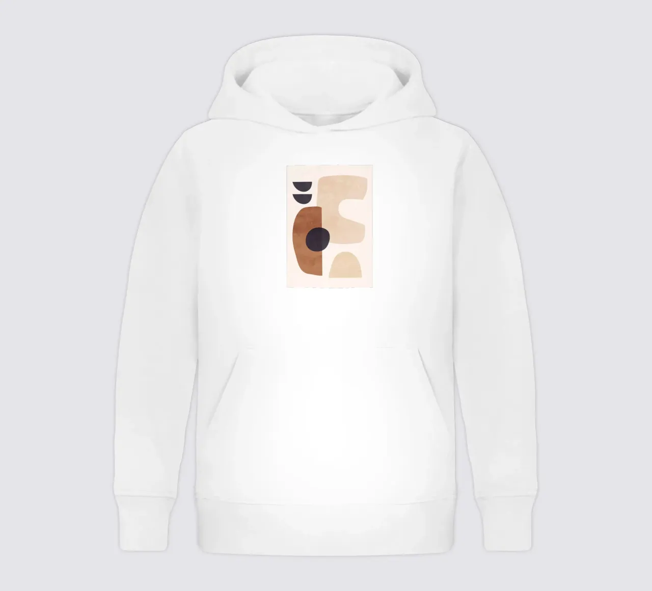 Forme astratte minimali 34 felpa bambino con cappuccio da ThingDesign